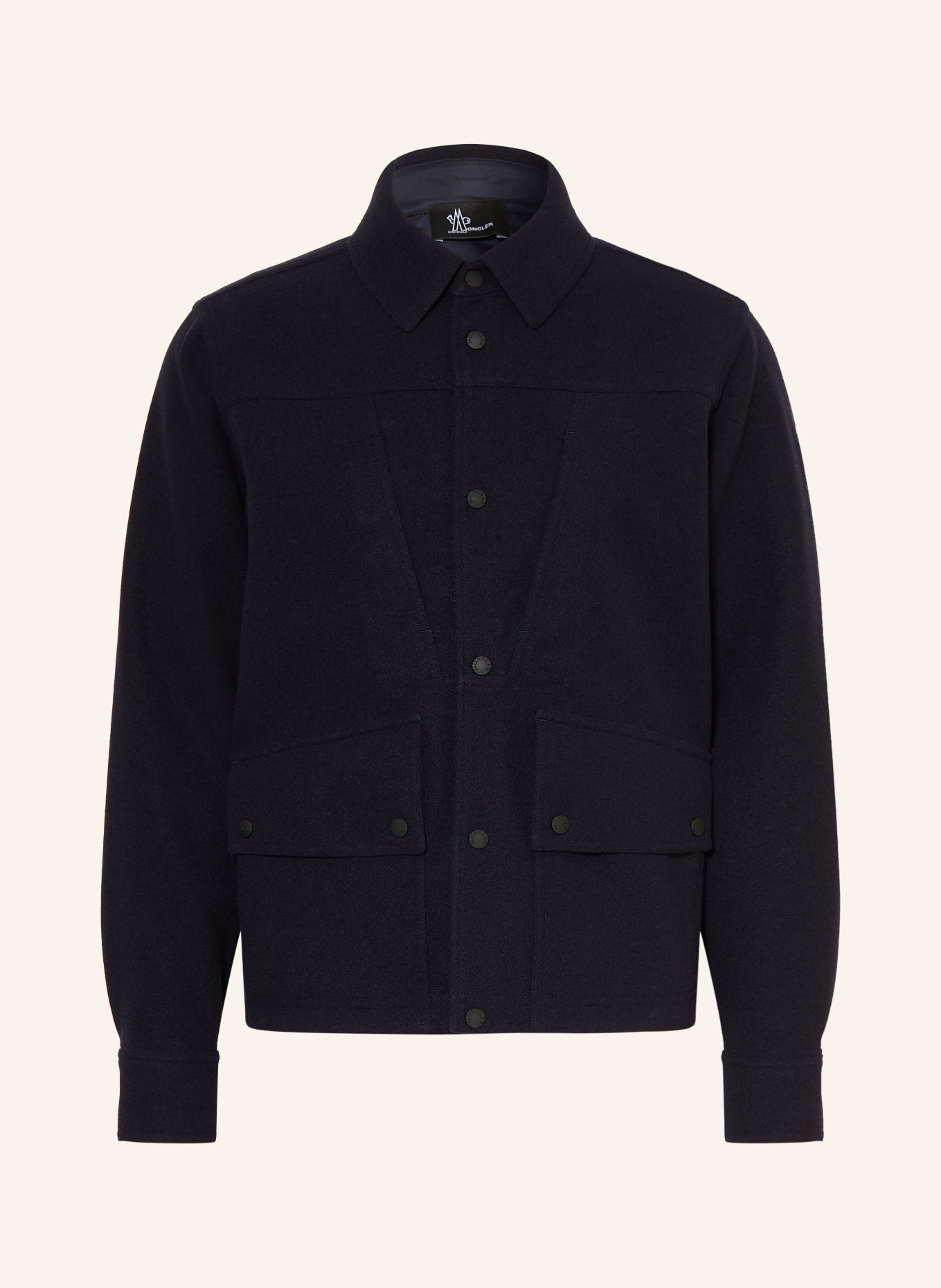 MONCLER GRENOBLE Fleecejacke: DUNKELBLAU