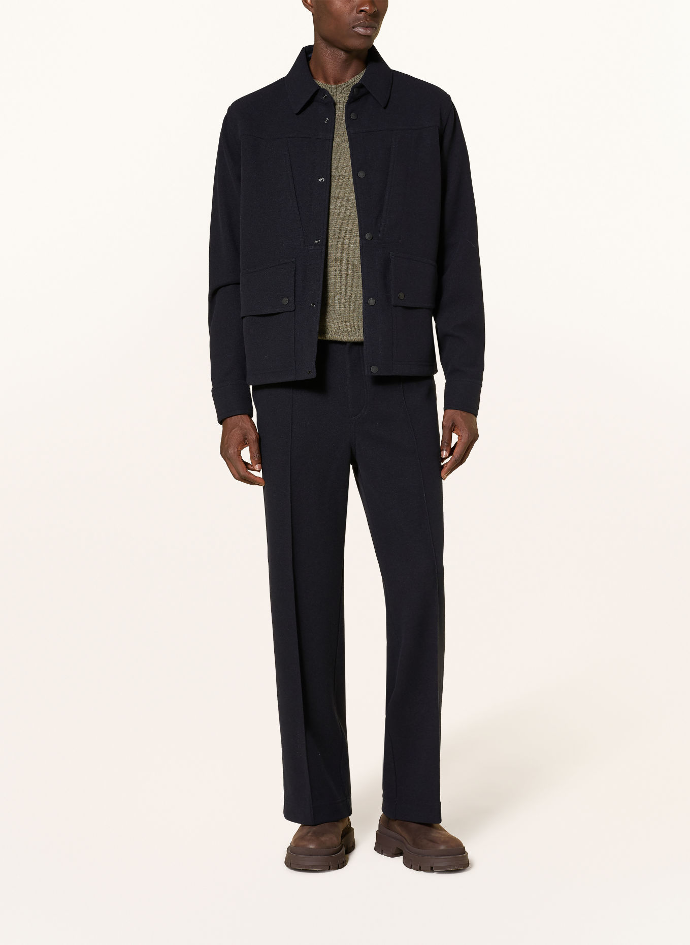 MONCLER GRENOBLE Fleecehose: SCHWARZ