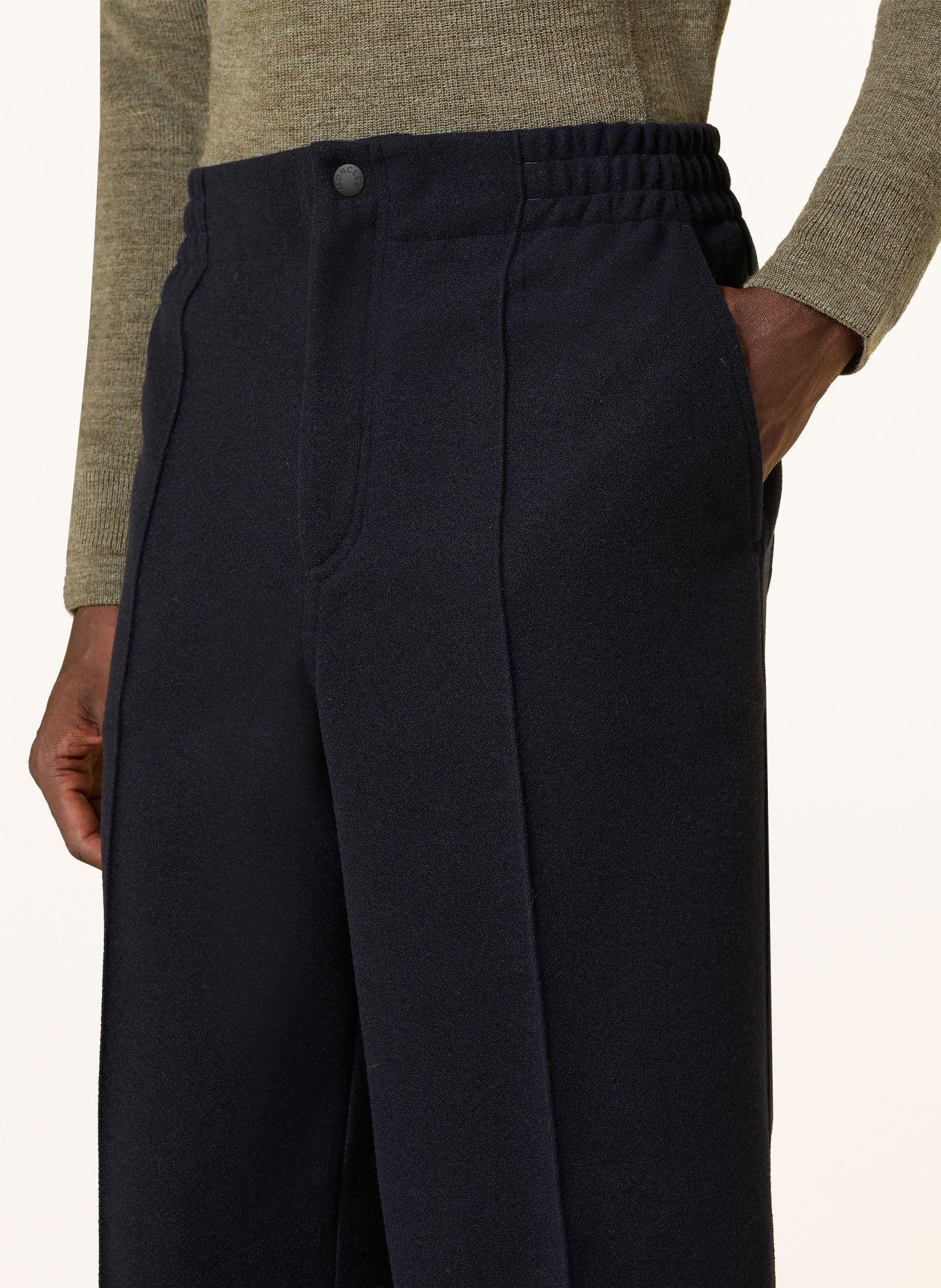 MONCLER GRENOBLE Fleecehose: SCHWARZ