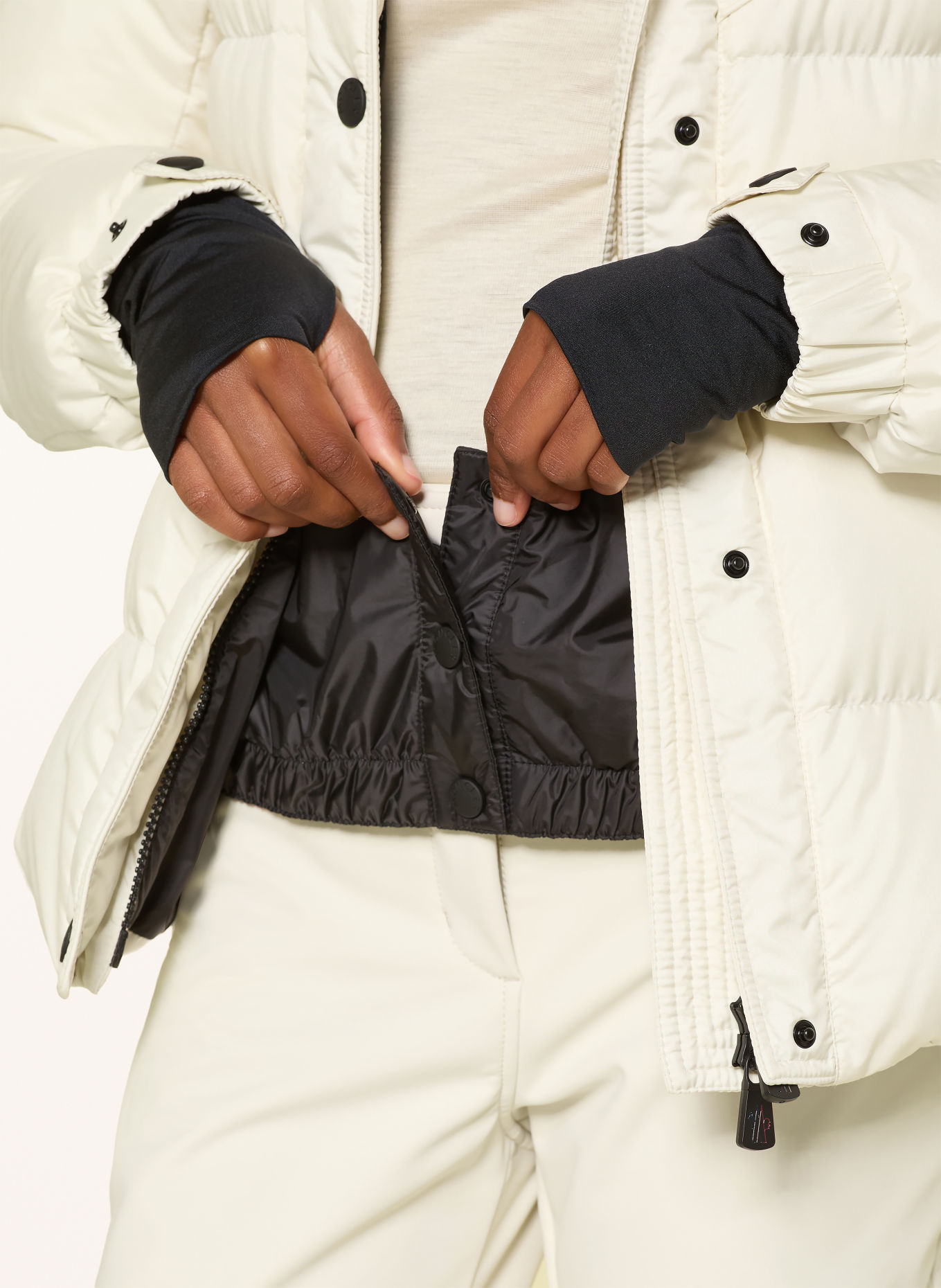 MONCLER GRENOBLE KARSHI donzen ski-jas: WIT