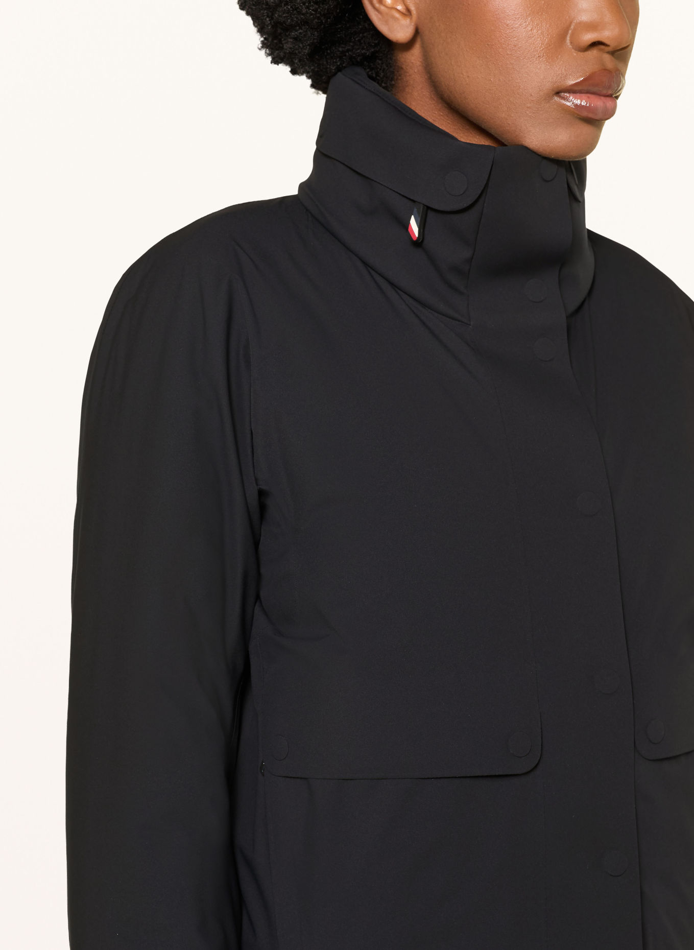 MONCLER GRENOBLE Daunen-Skijacke DANSES: SCHWARZ