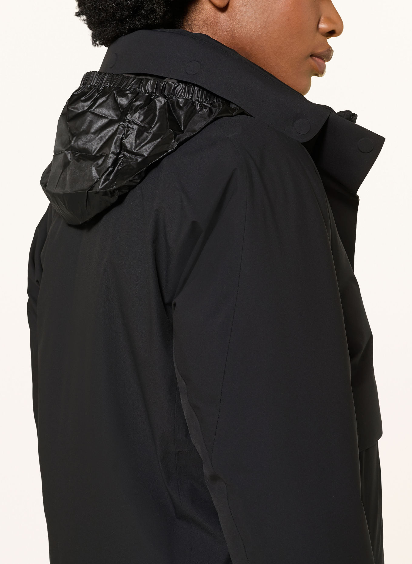 MONCLER GRENOBLE Daunen-Skijacke DANSES: SCHWARZ