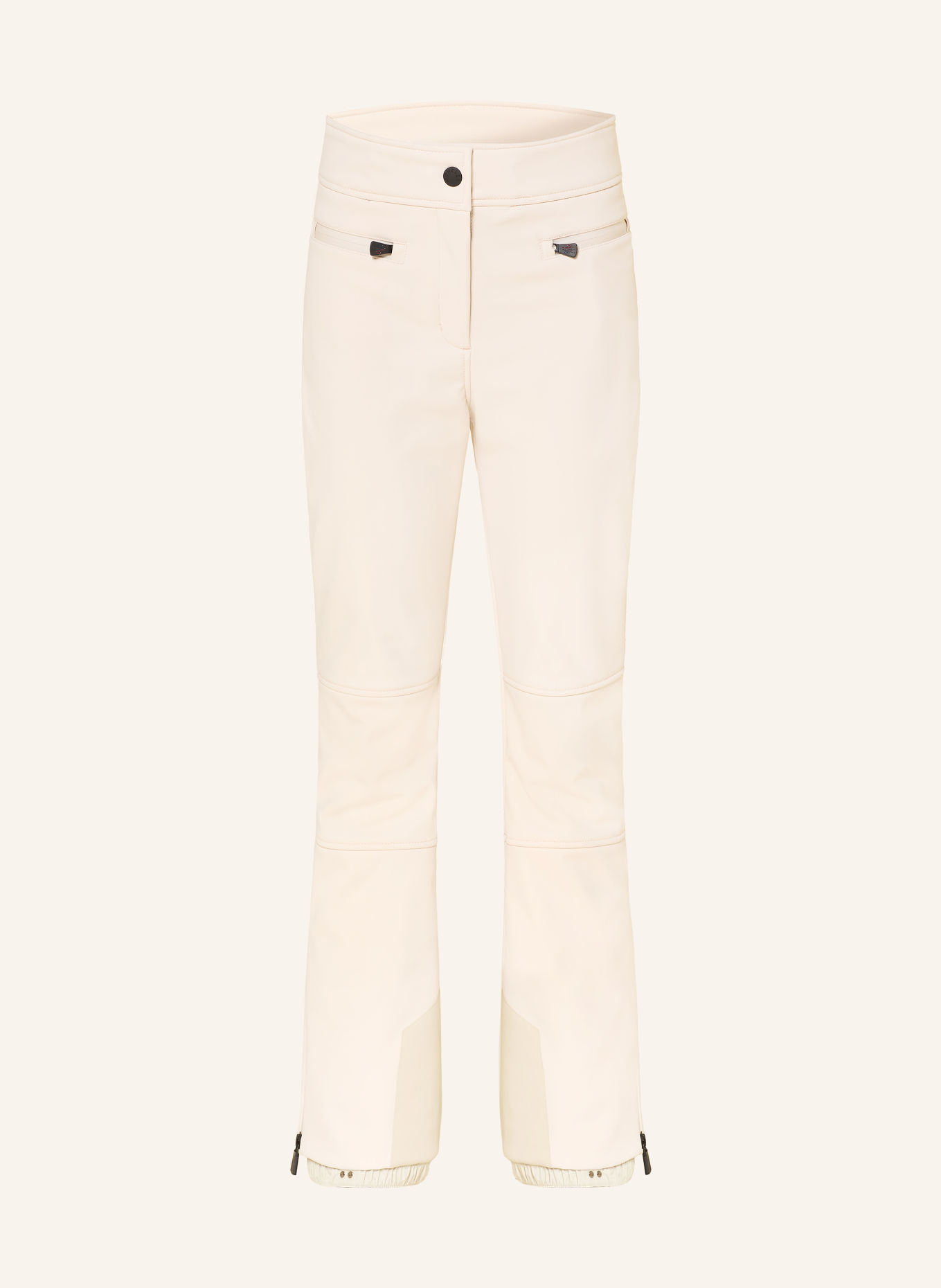 MONCLER GRENOBLE Softshell-skibroek: WIT
