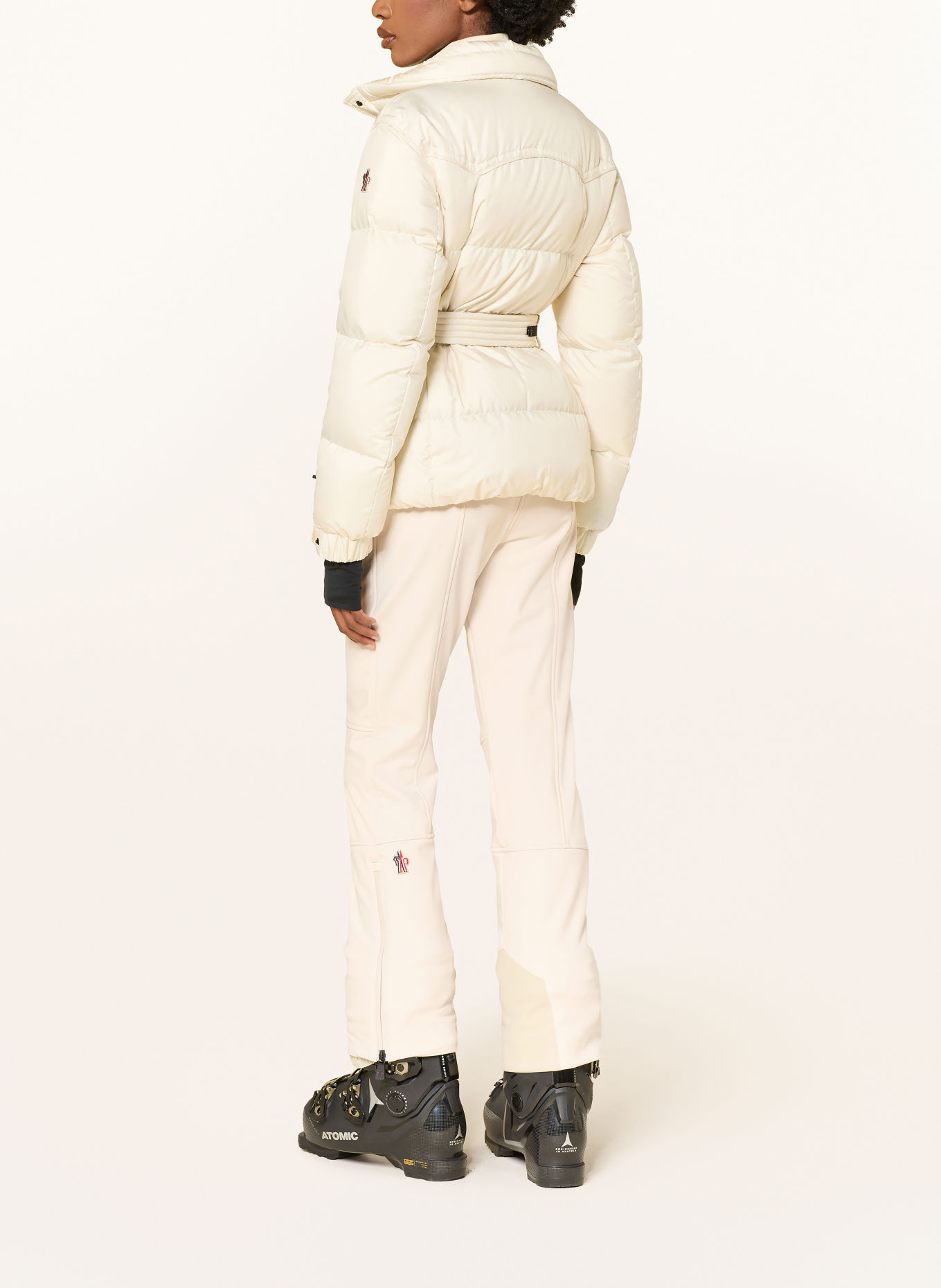 MONCLER GRENOBLE Softshell-skibroek: WIT