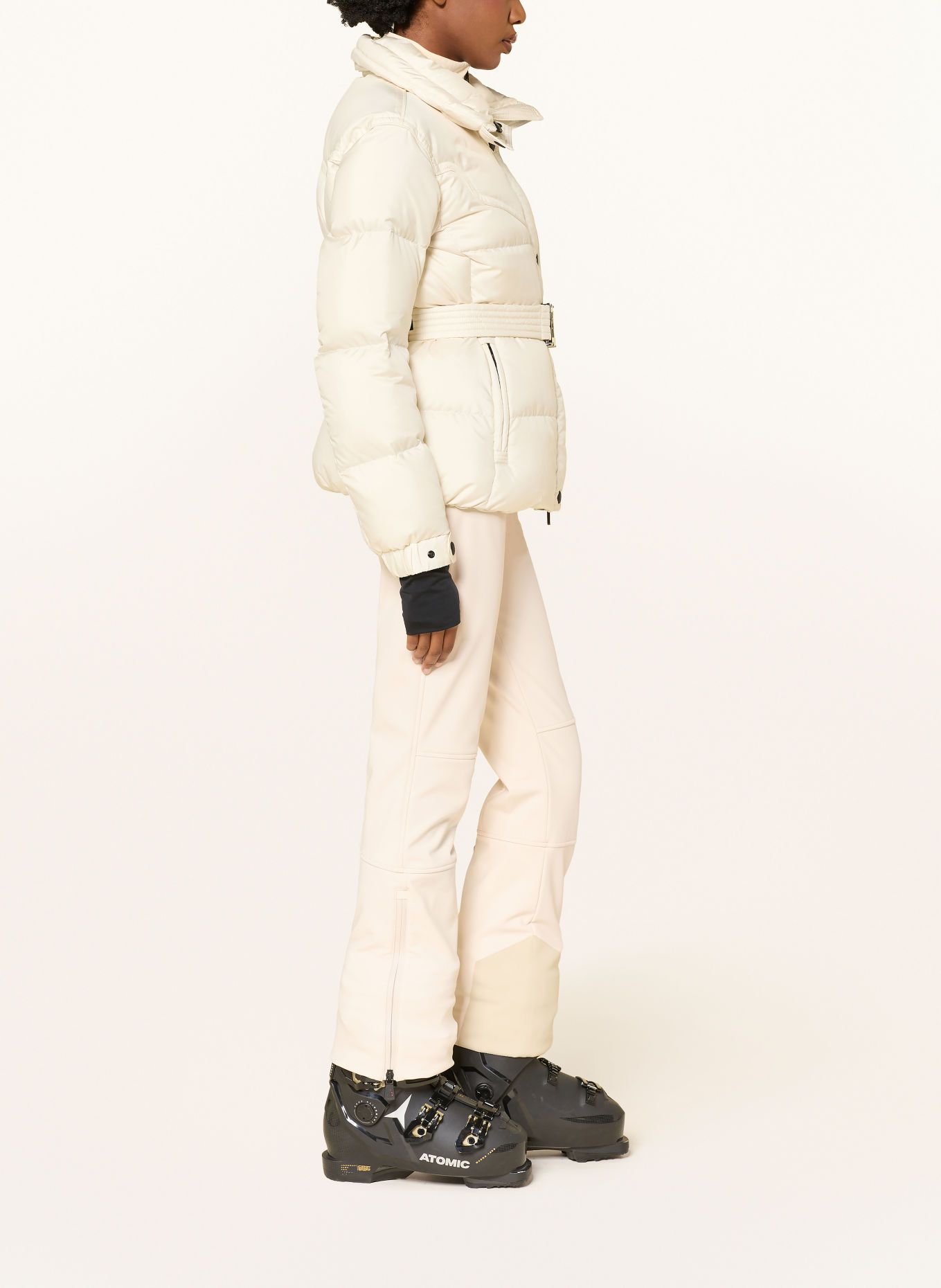 MONCLER GRENOBLE Softshell-skibroek: WIT