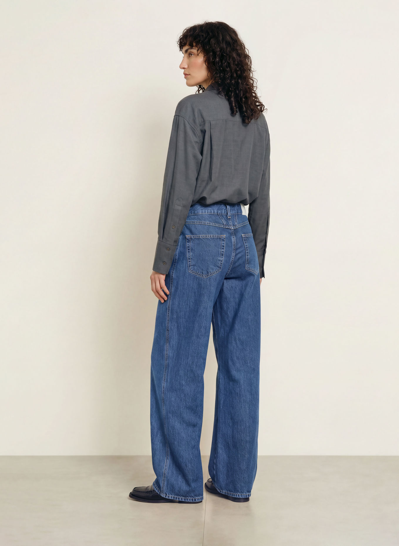 CLOSED Barrel Jeans TORI-X: DBL DARK BLUE
