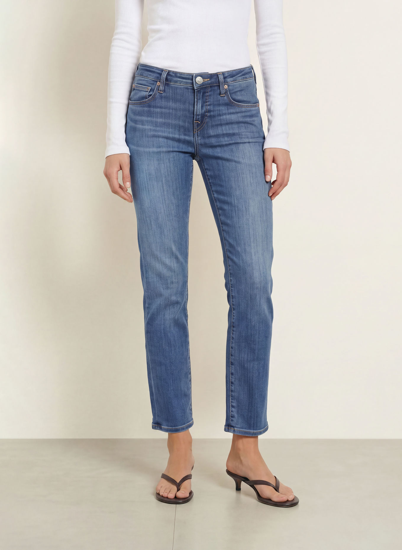 TRUE RELIGION Skinny jeans PIPER DLX: 4000 LIGHT BLUE
