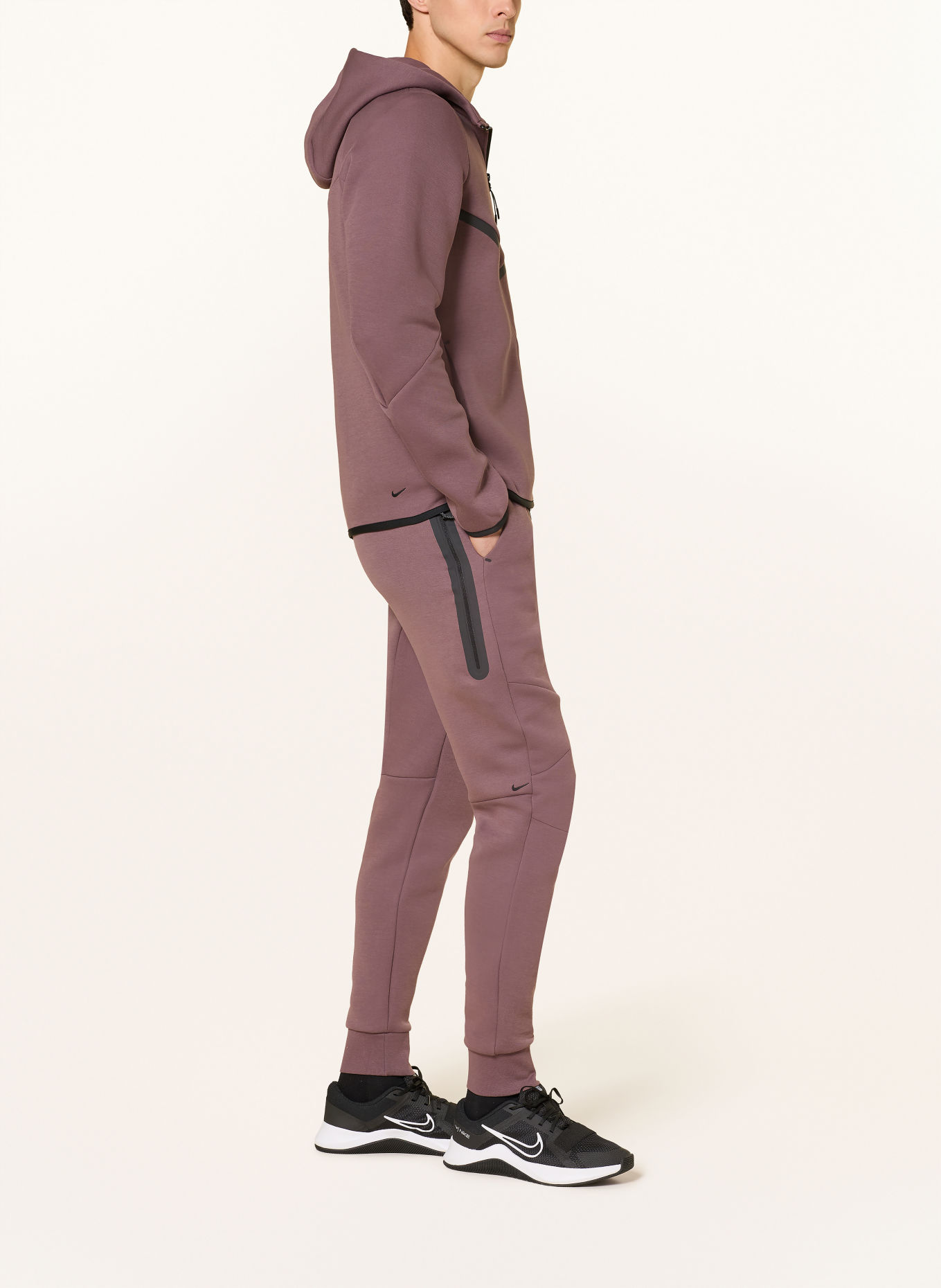 Nike Sweatpants-träningsbyxor: GAMMALROSA