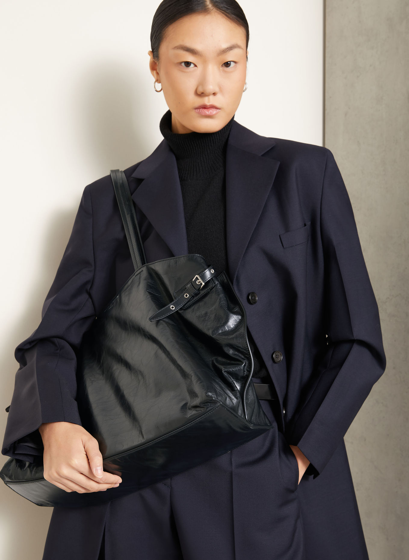 Proenza Schouler Shoppers DAYS: ZWART / ZILVER