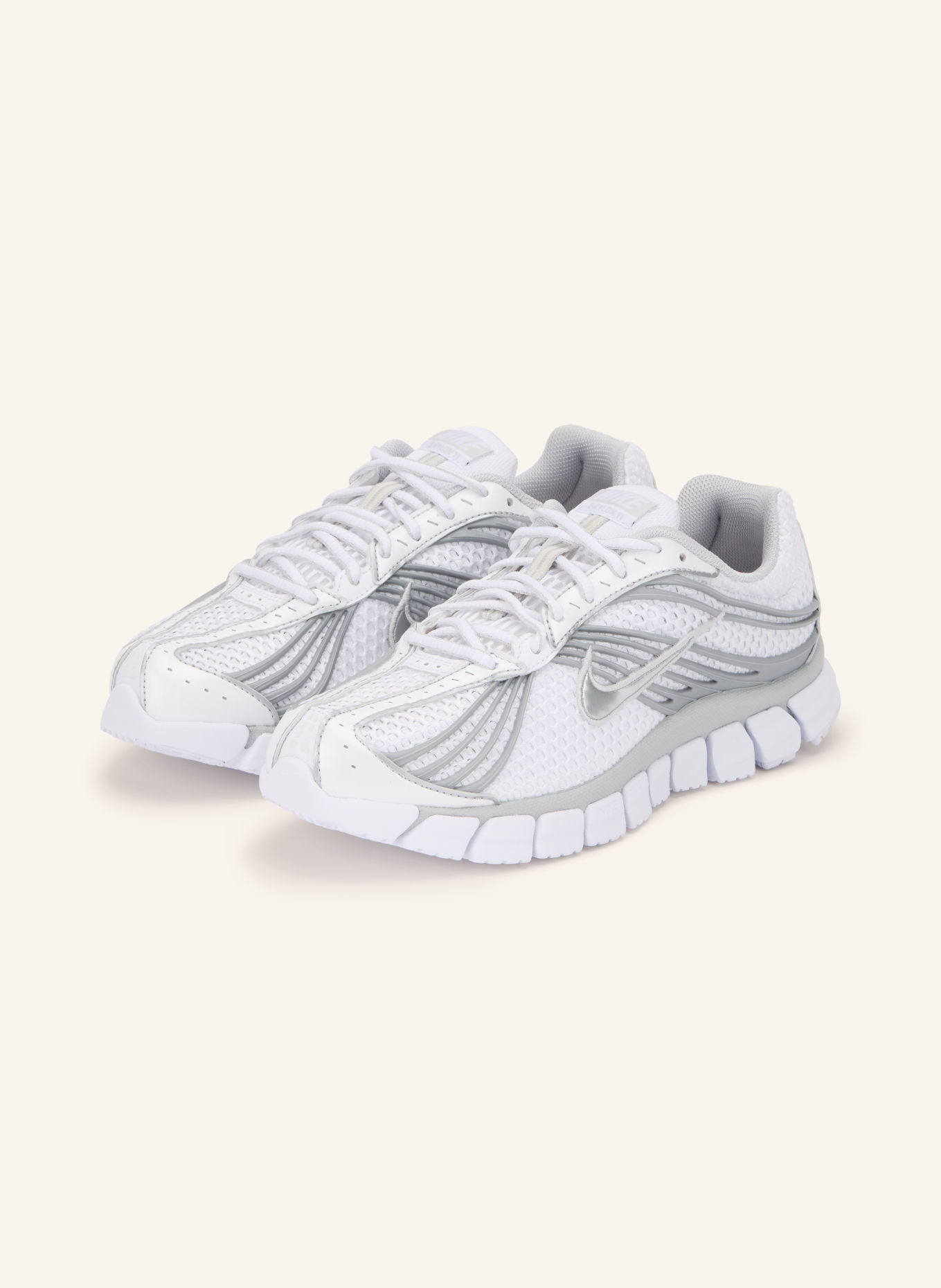 Nike Sneaker ZOOM SKYLON 11: WEISS / SILBER / GRAU