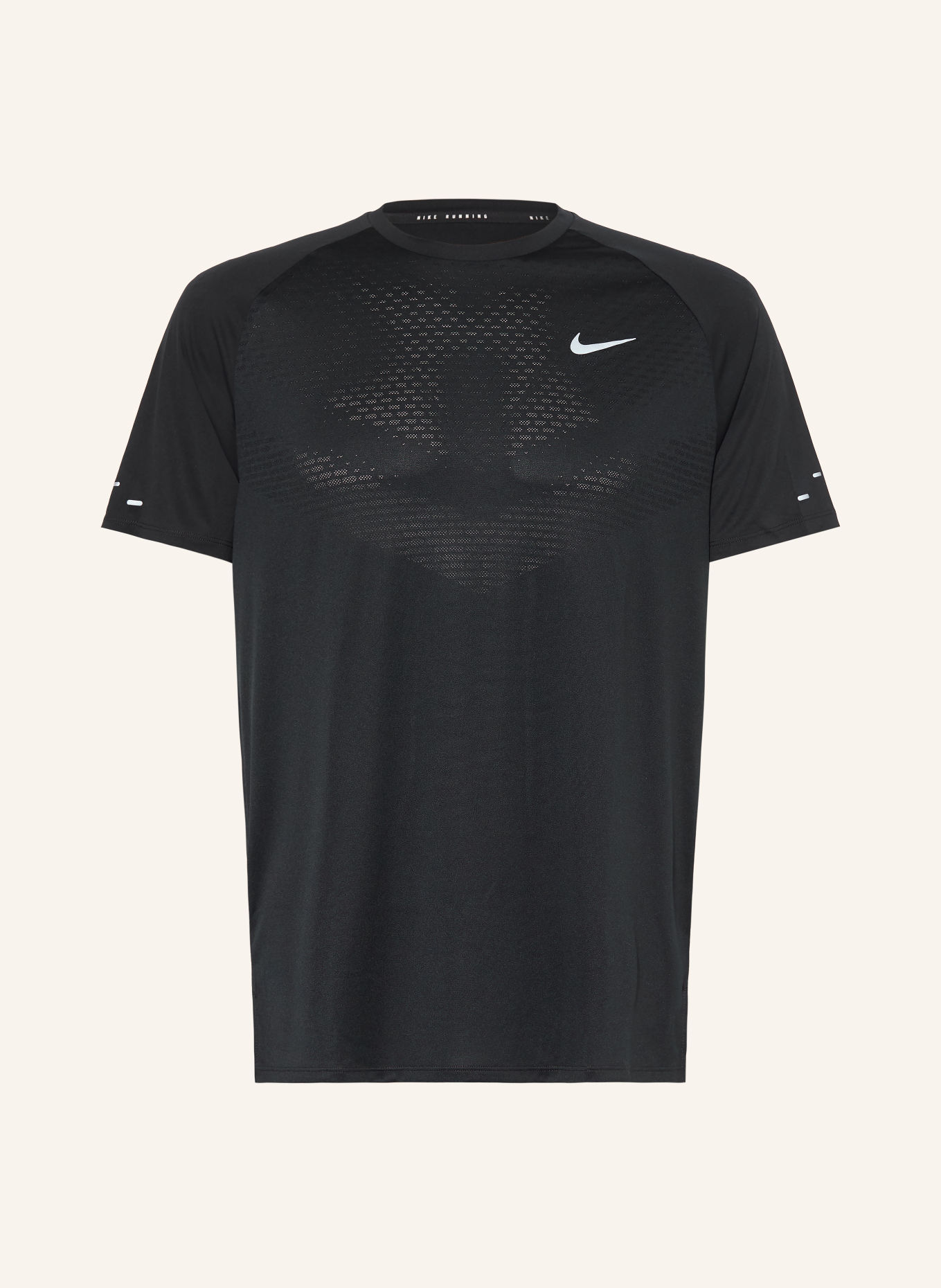 Nike Trainingsshirt STRIDE: ZWART