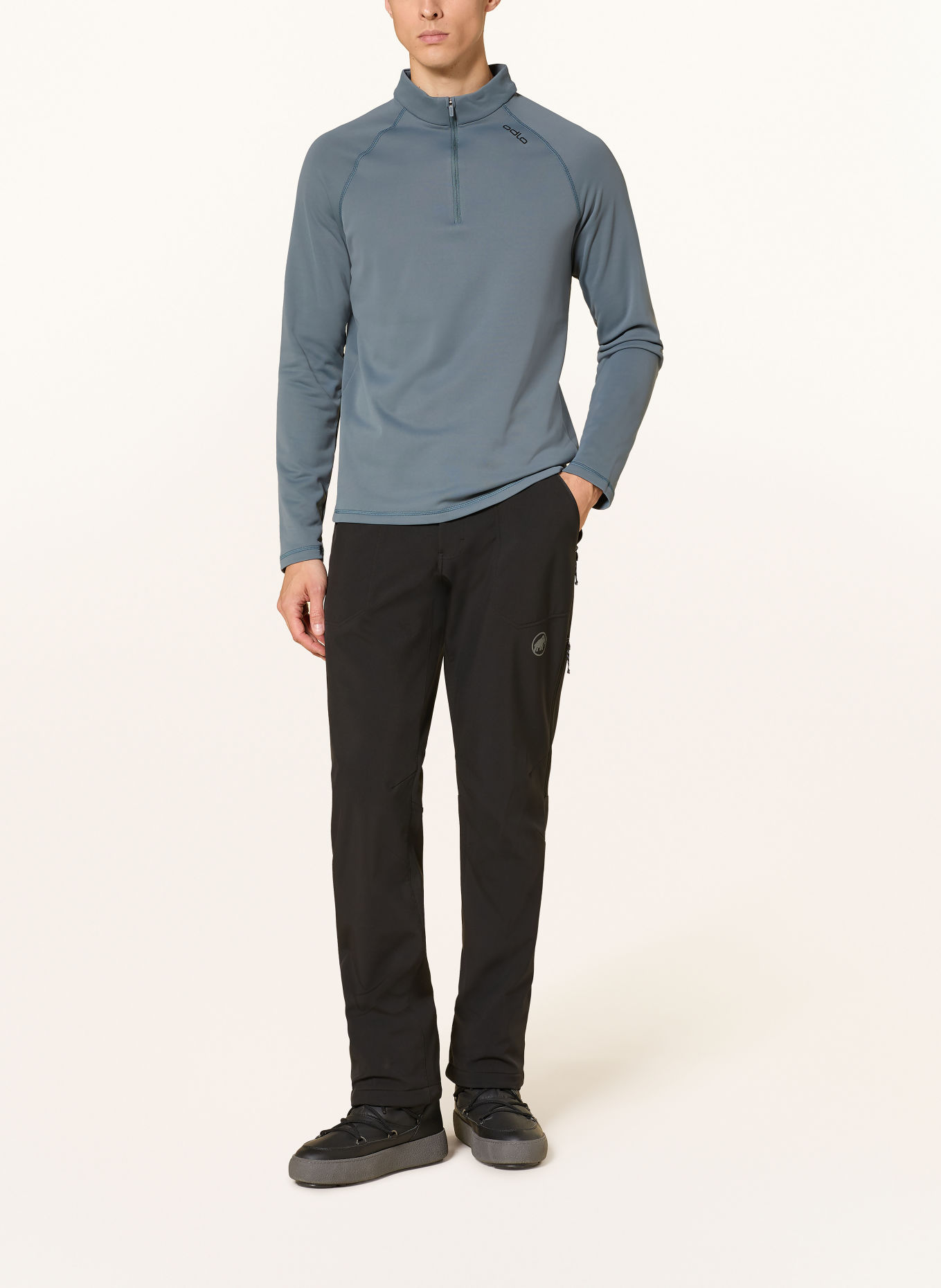 odlo Midlayer ESSENTIAL: BLAUGRAU