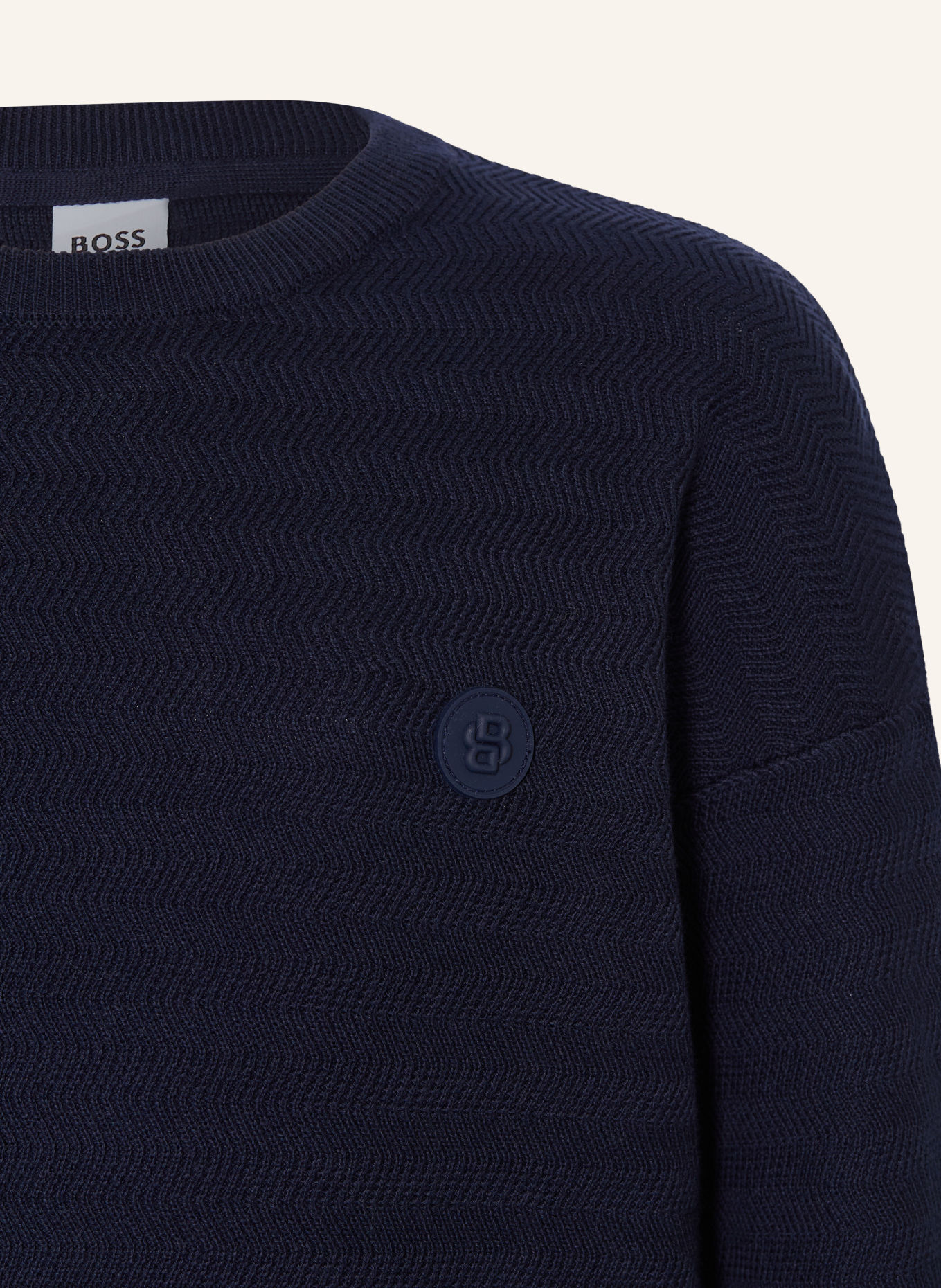 BOSS Pull: BLEU FONCÉ