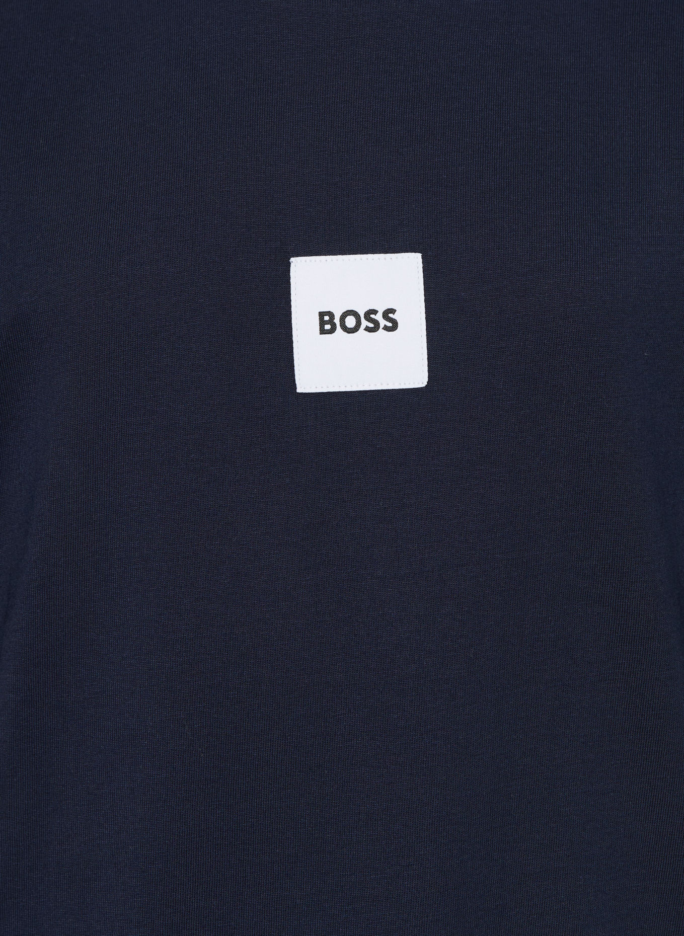 BOSS T-shirt: BLEU FONCÉ / BLANC / NOIR