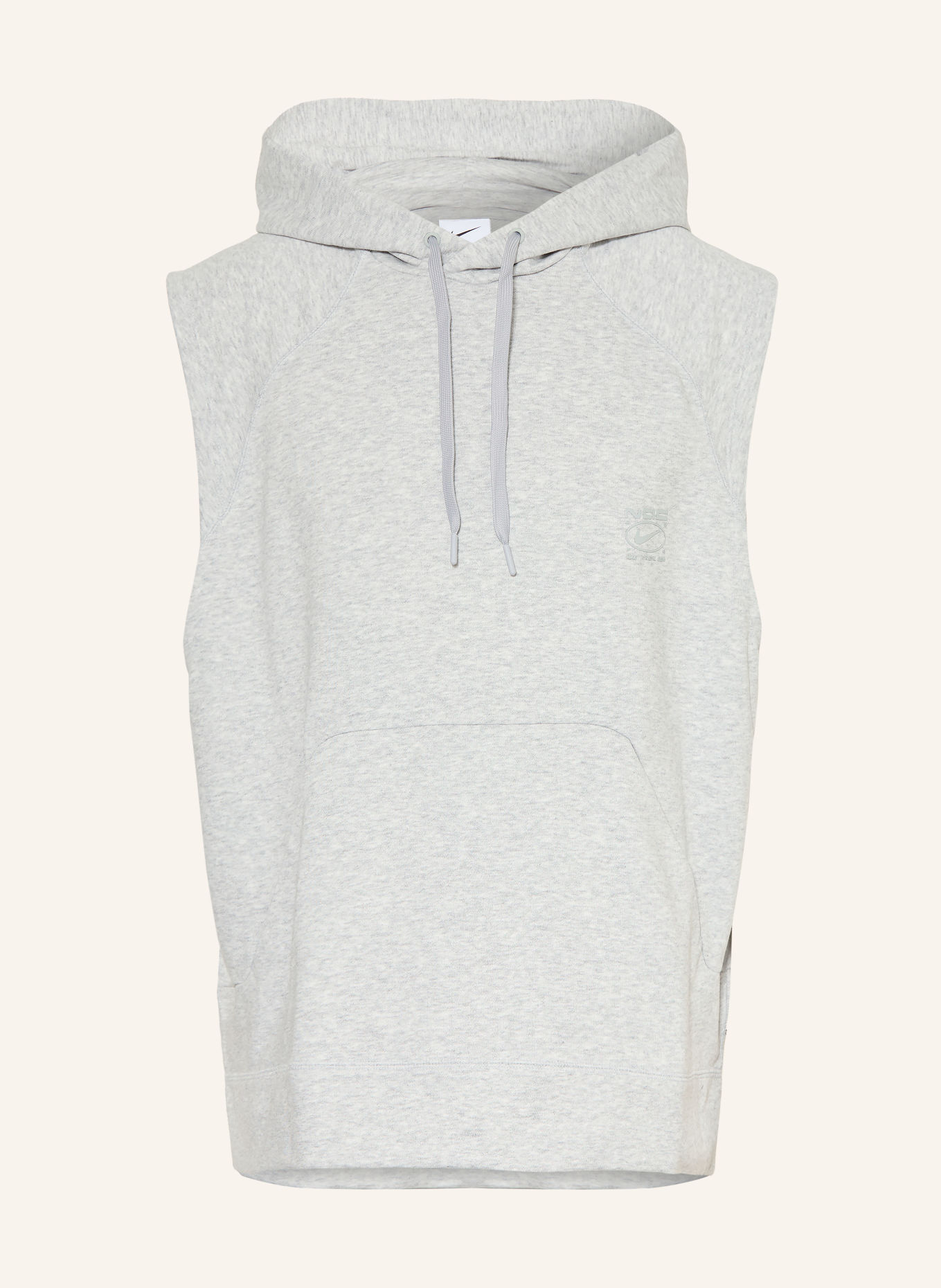 Nike Oversized-Hoodie NAC: HELLGRAU