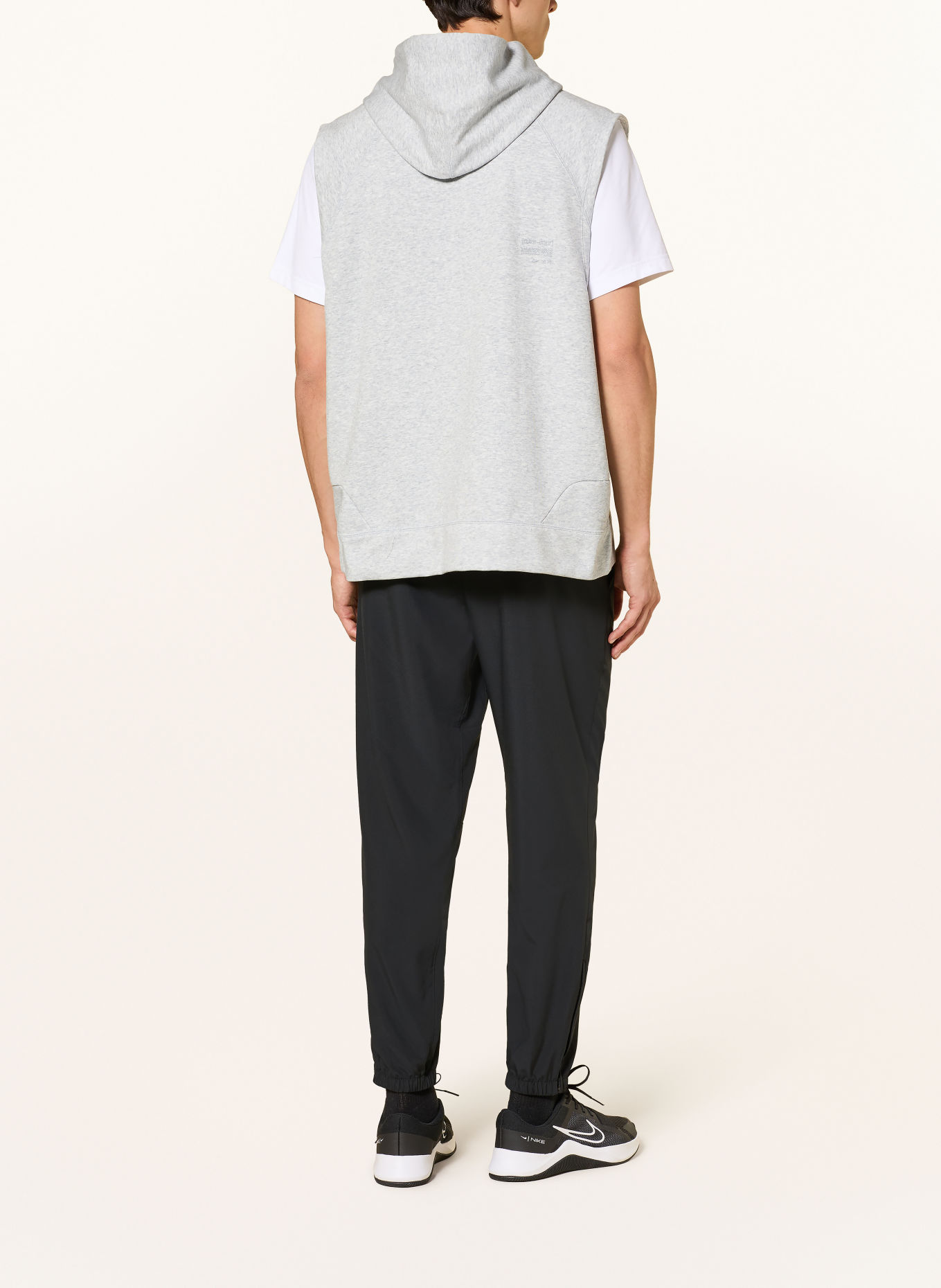 Nike Oversized-Hoodie NAC: HELLGRAU