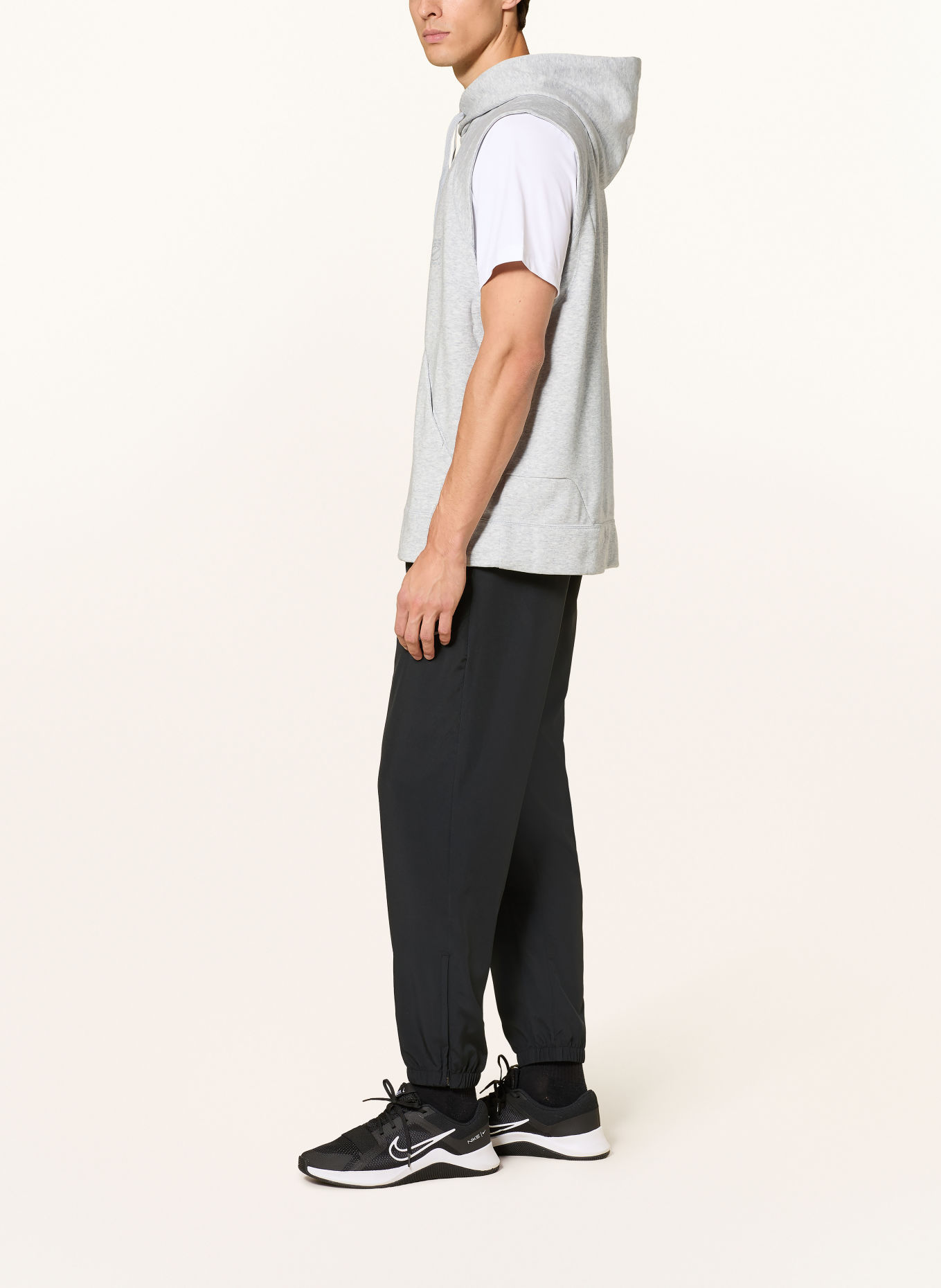 Nike Oversized-Hoodie NAC: HELLGRAU