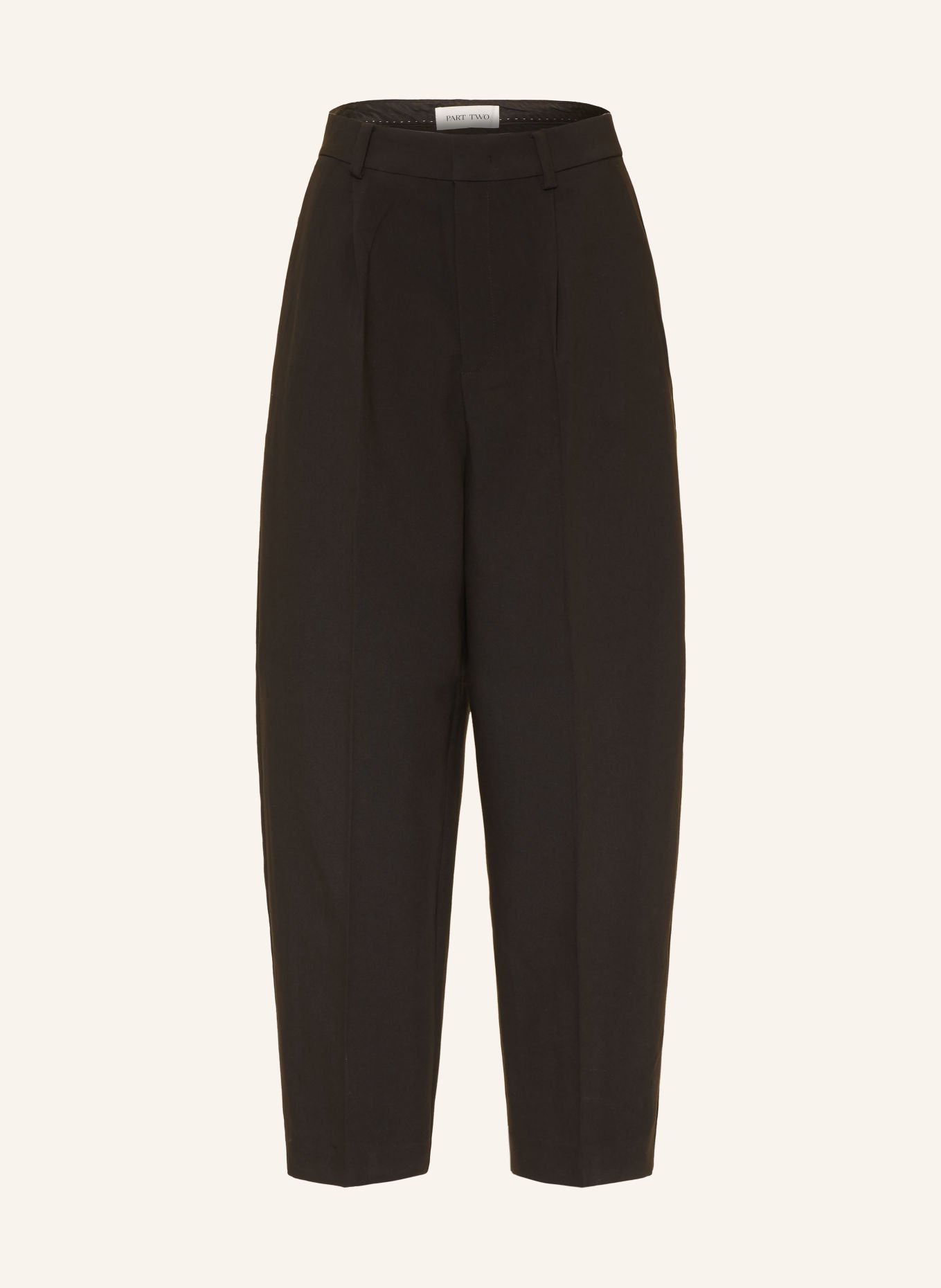 Part Two DOMENIC 7/8-length trousers: BLACK