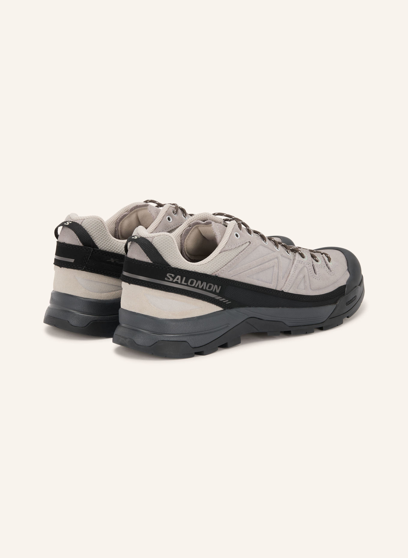 SALOMON Sneaker X-ALP LTR: GRAU / SCHWARZ