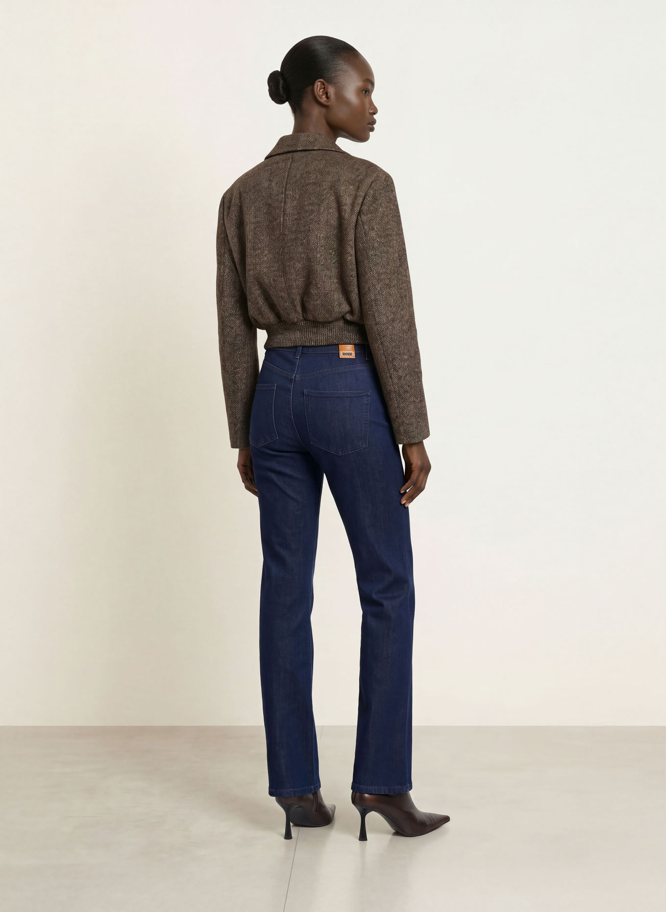 BOSS Flared jeans KICK FLARE: 404 DARK BLUE