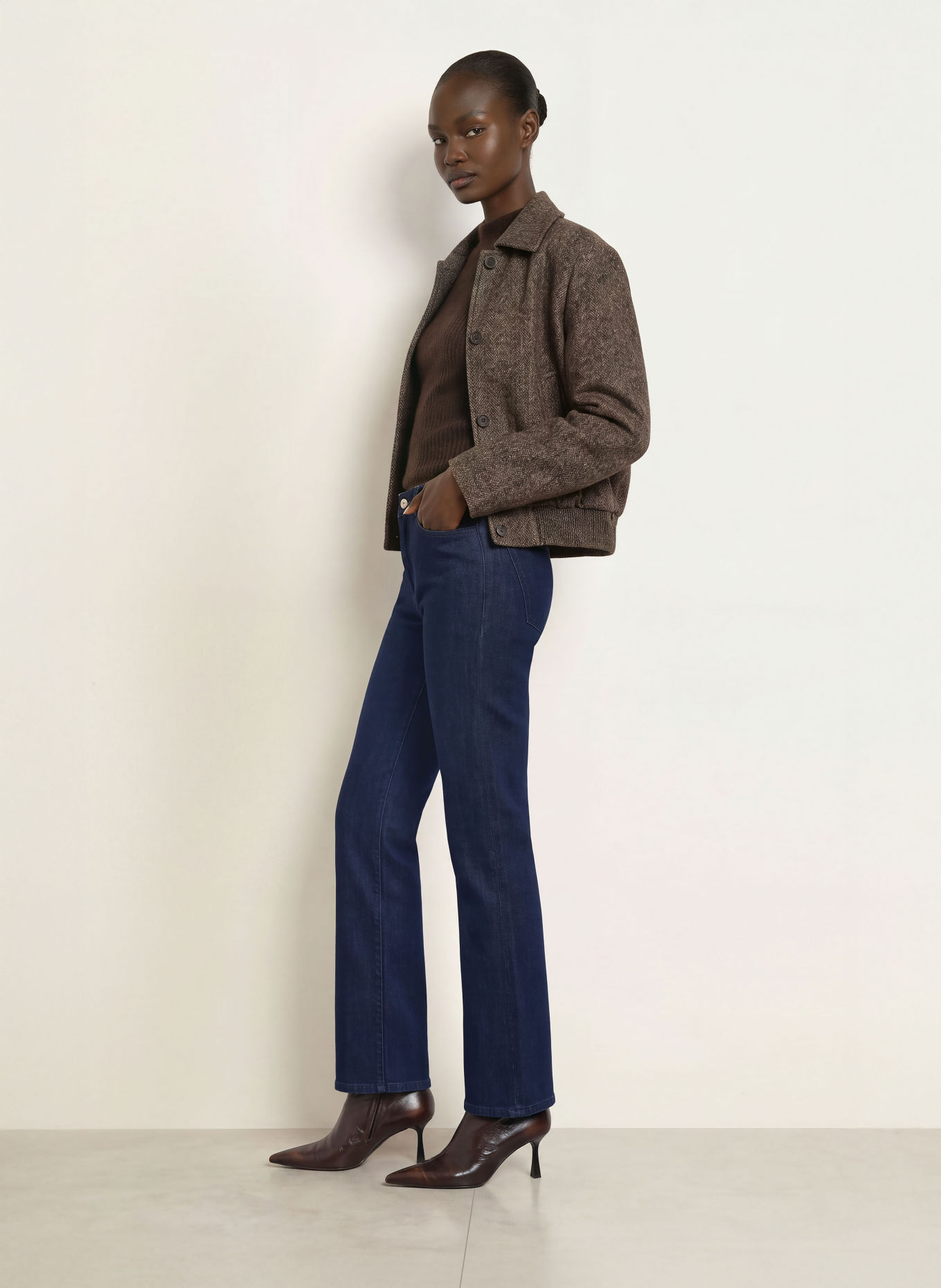BOSS Flared jeans KICK FLARE: 404 DARK BLUE