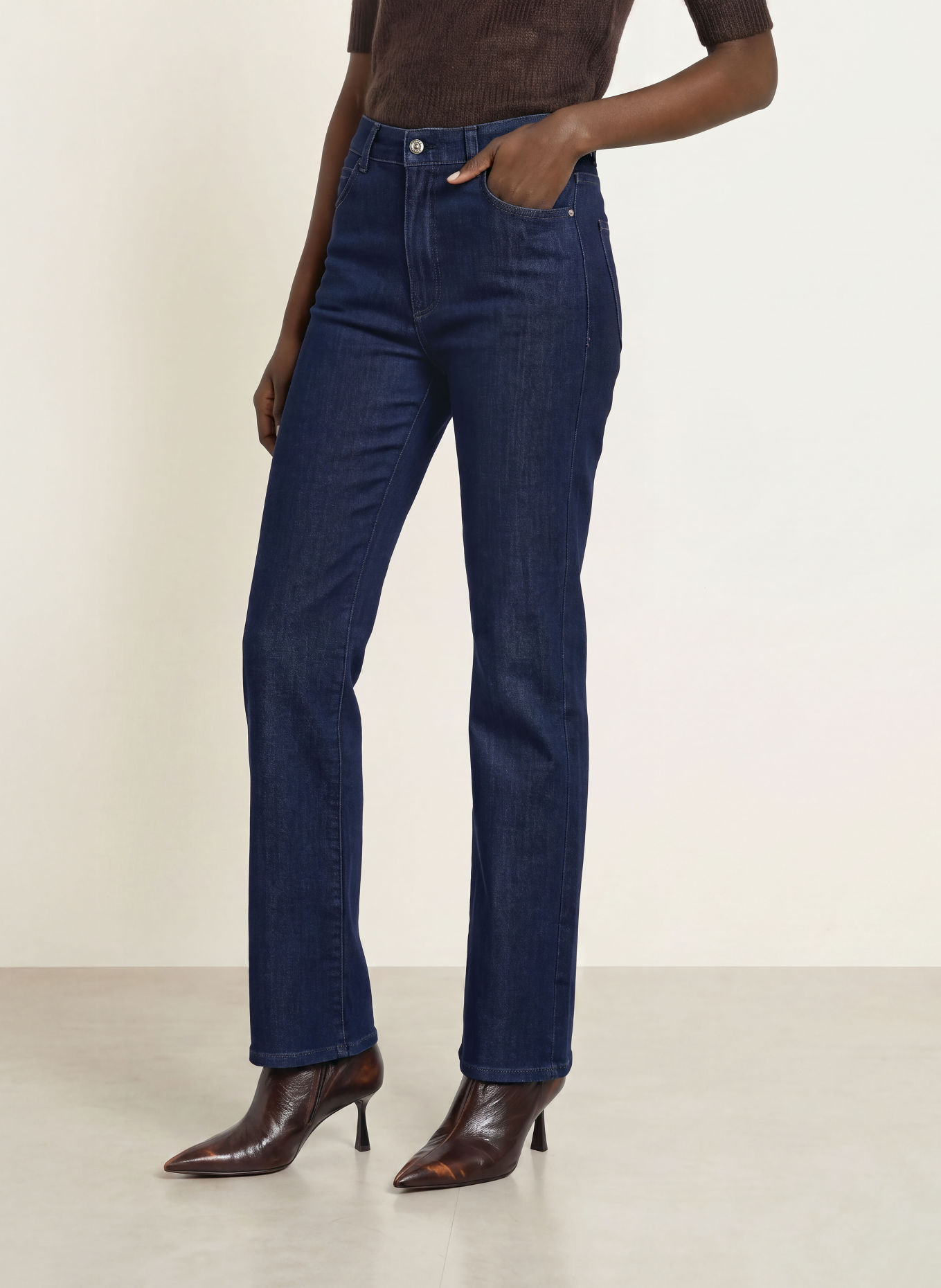 BOSS Flared jeans KICK FLARE: 404 DARK BLUE