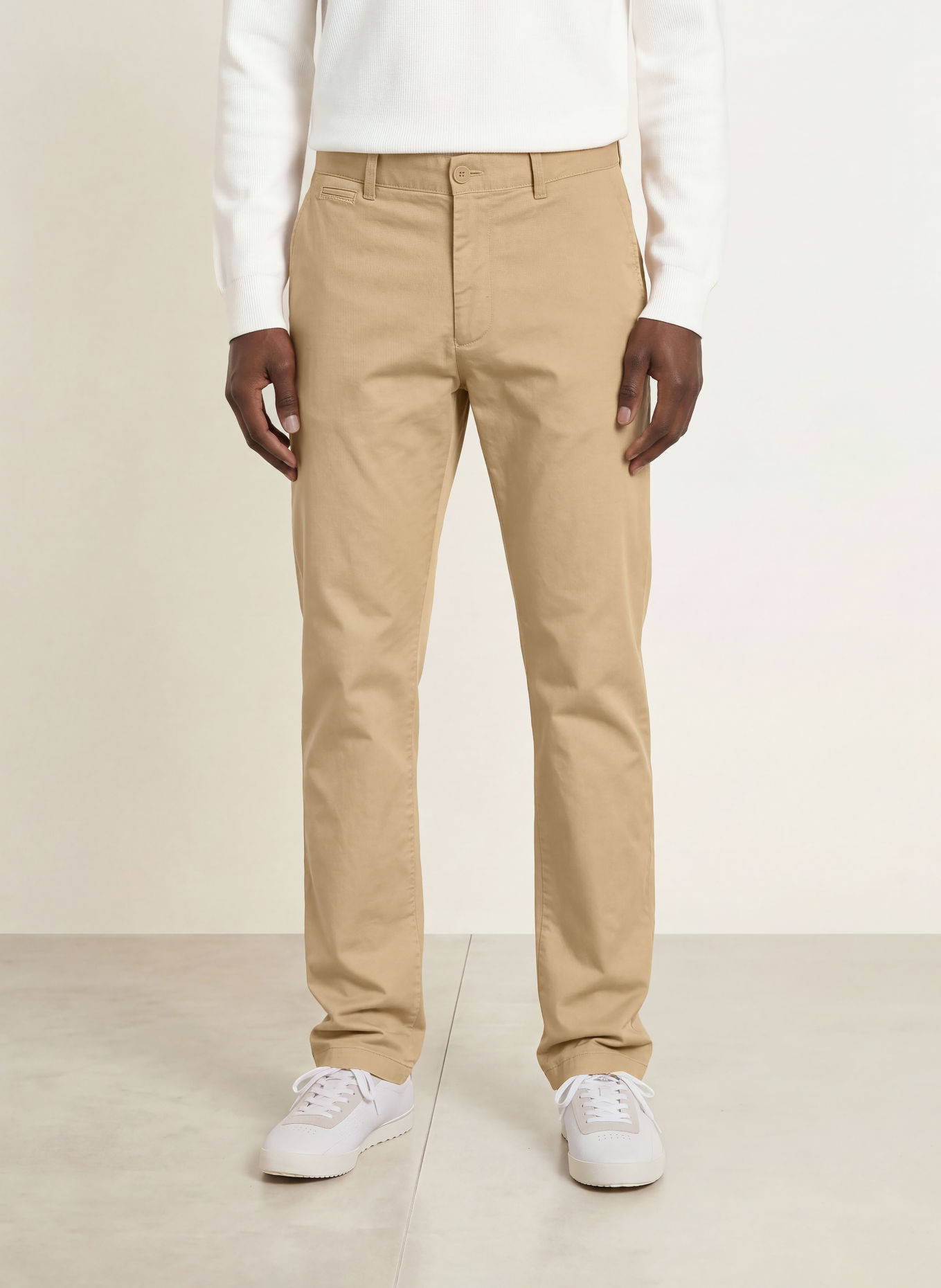 LACOSTE Chino Slim Fit: CAMEL
