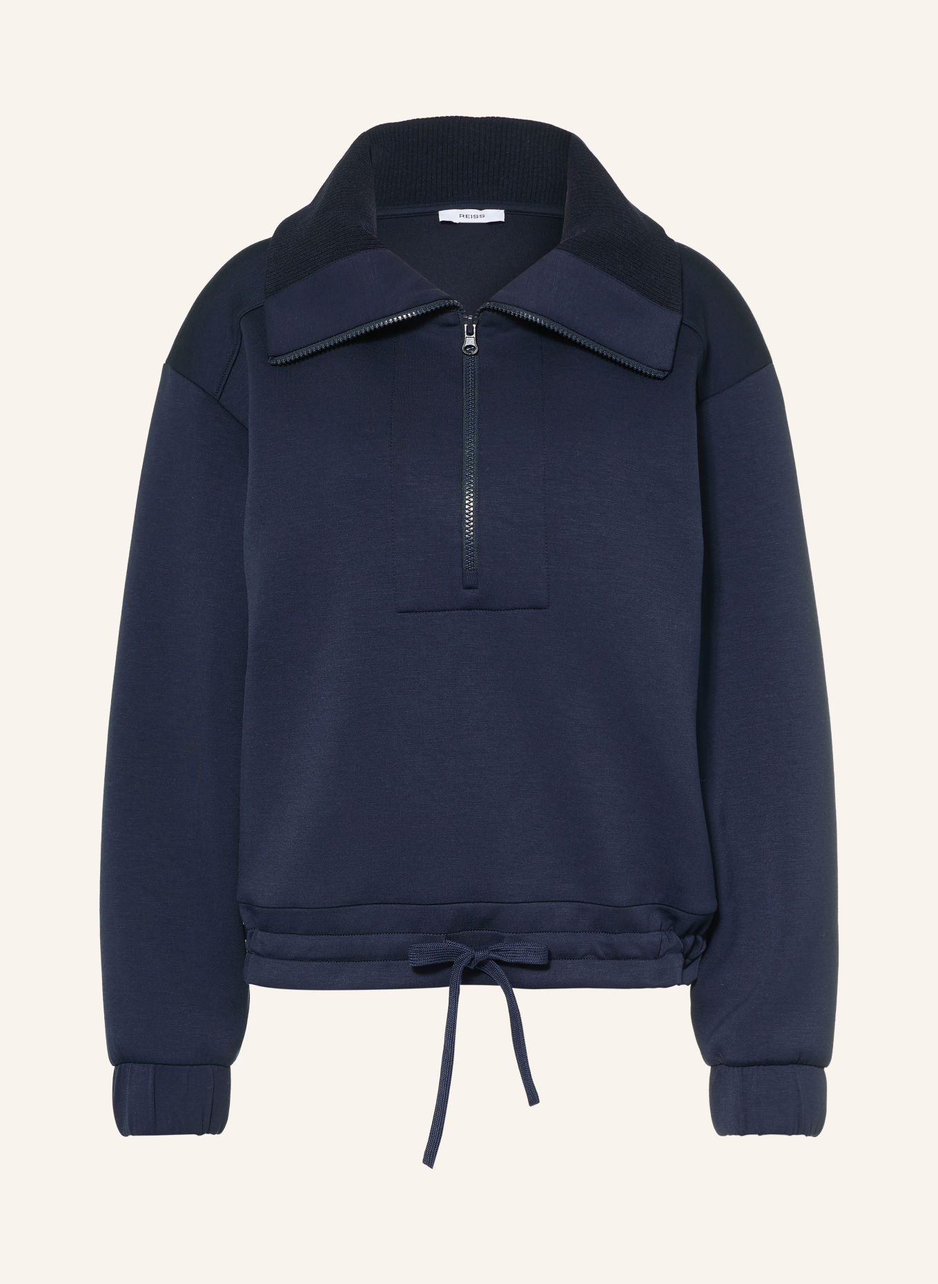 REISS Sweatshirt LANEY: DONKERBLAUW