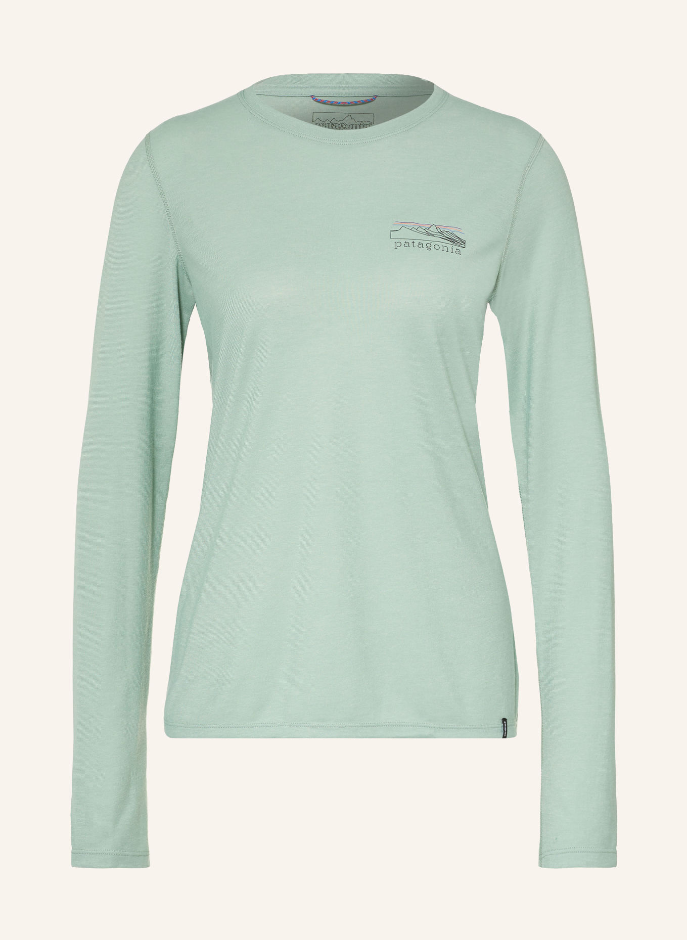 patagonia Longsleeve COOL TRAIL: MINT
