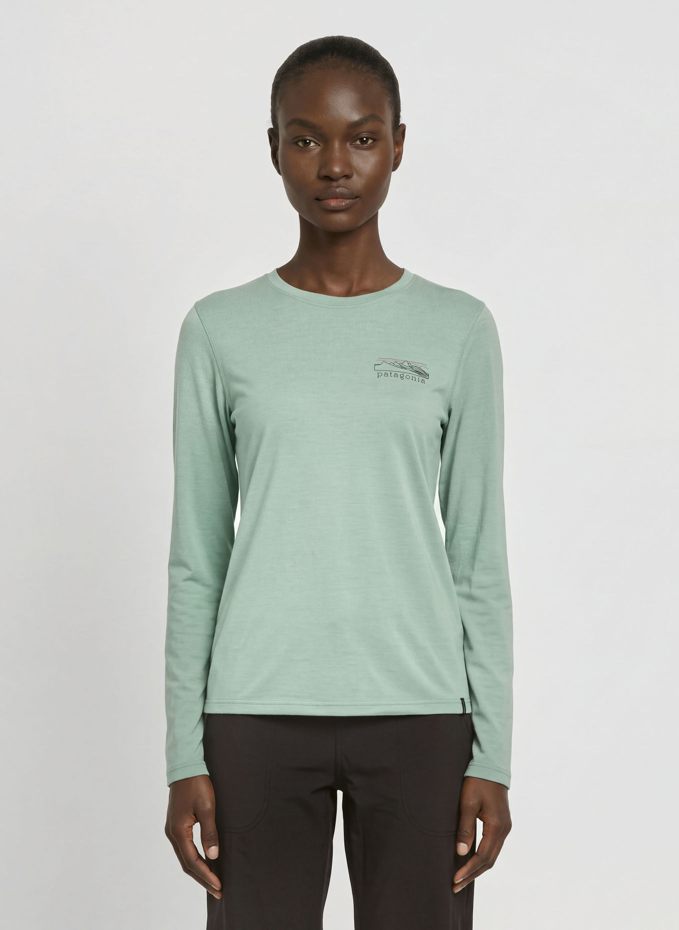 patagonia Longsleeve COOL TRAIL: MINT