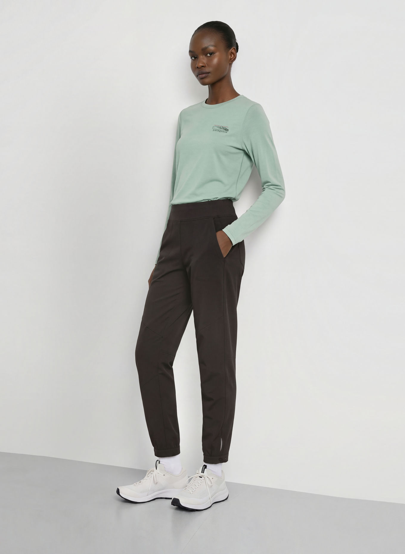 patagonia Longsleeve COOL TRAIL: MINT