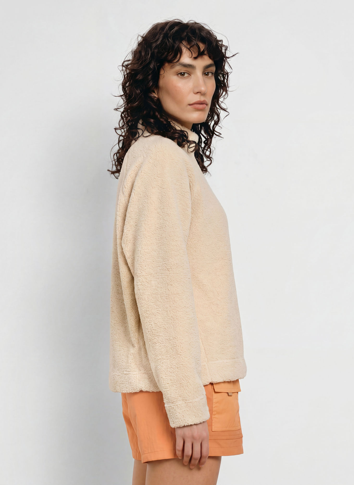 patagonia Sweter z polaru RECLAIMED: BEŻOWY