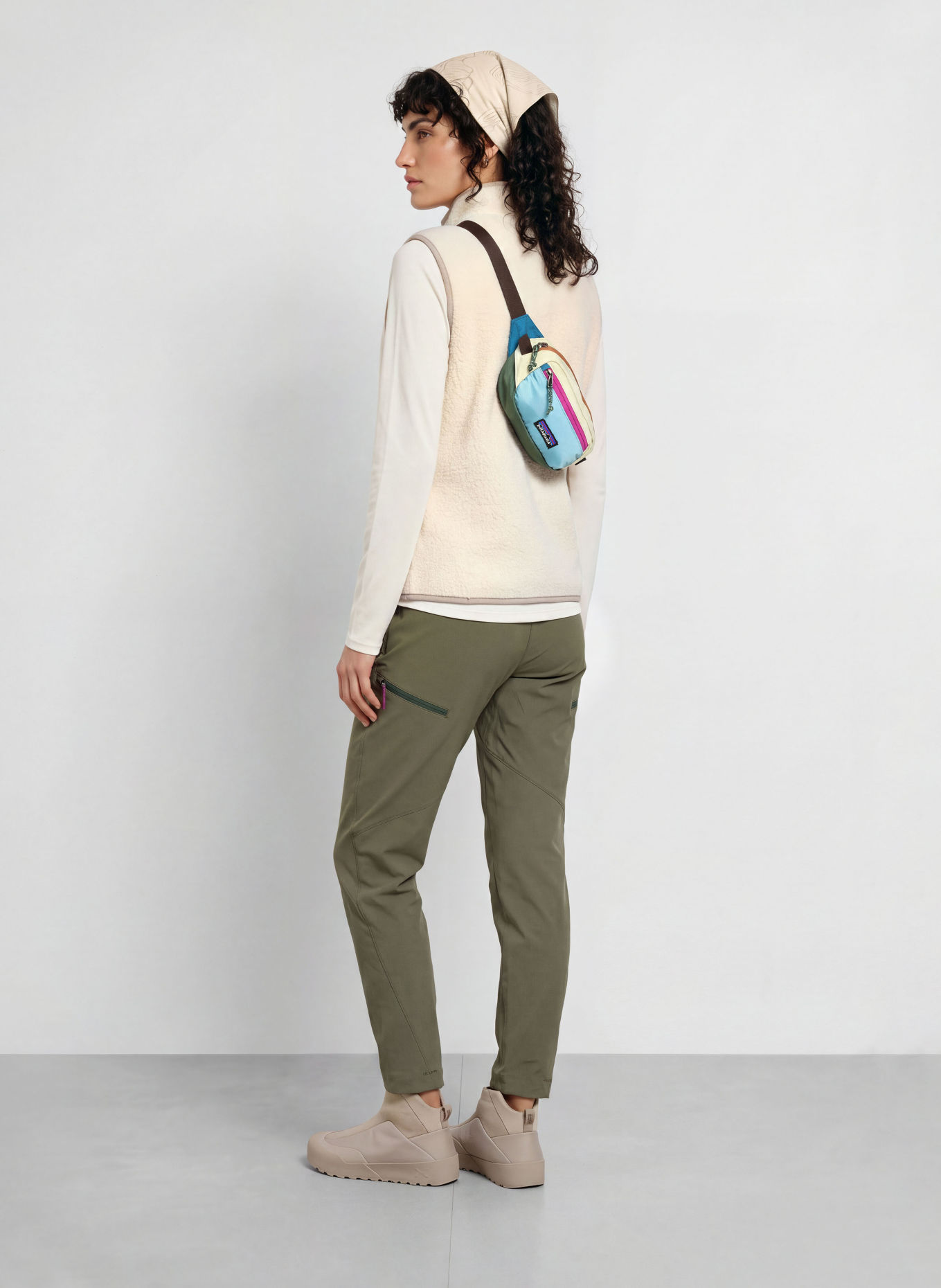 patagonia RETRO PILE Fleece Vest: CREAM / BEIGE