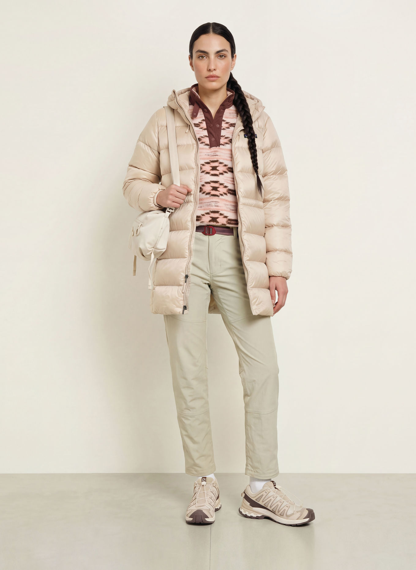 patagonia Donsparka FITZ ROY: BEIGE