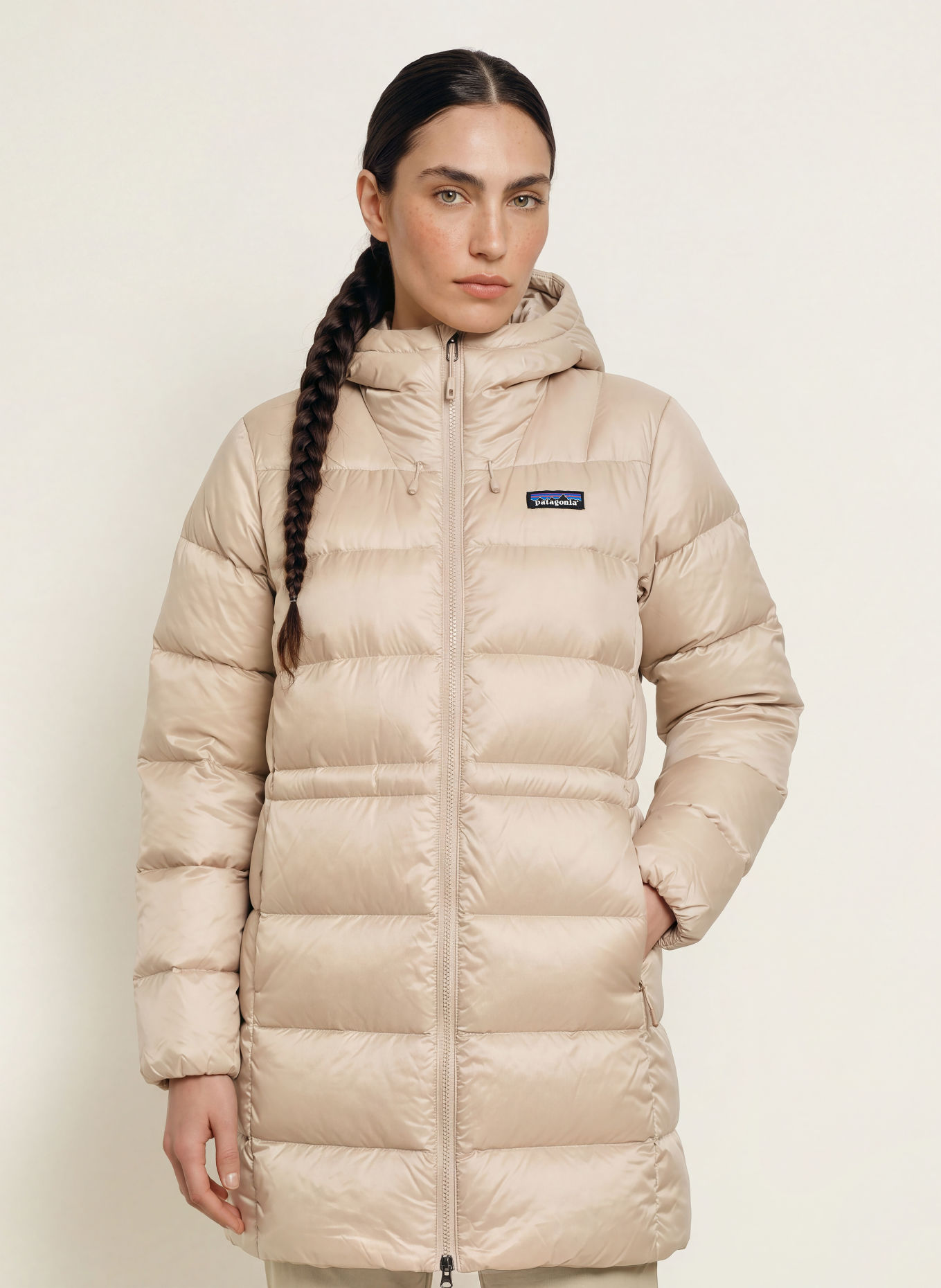patagonia Donsparka FITZ ROY: BEIGE