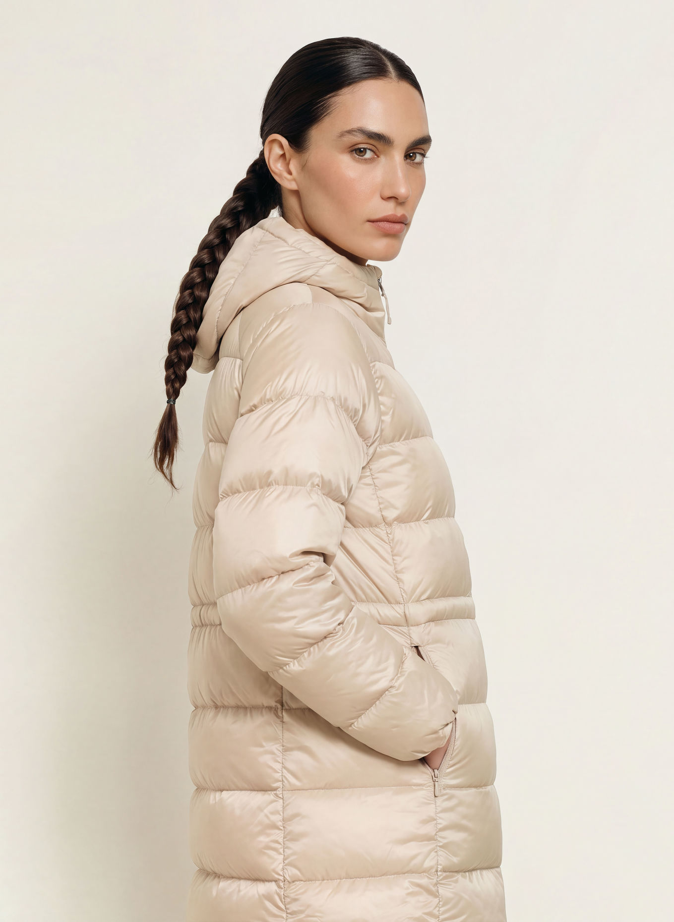 patagonia Donsparka FITZ ROY: BEIGE