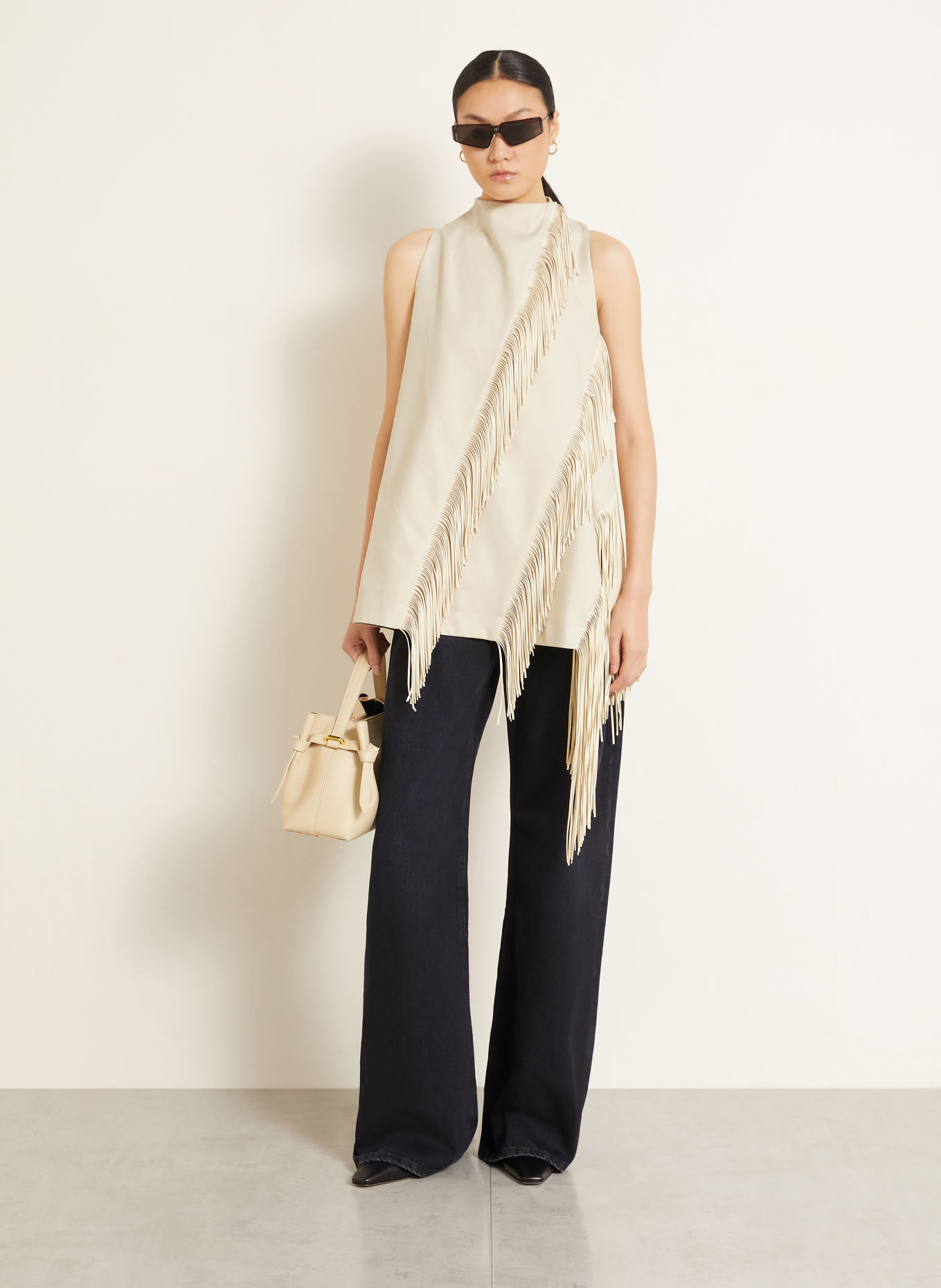 SPORTMAX Top DANZATORE: CREME