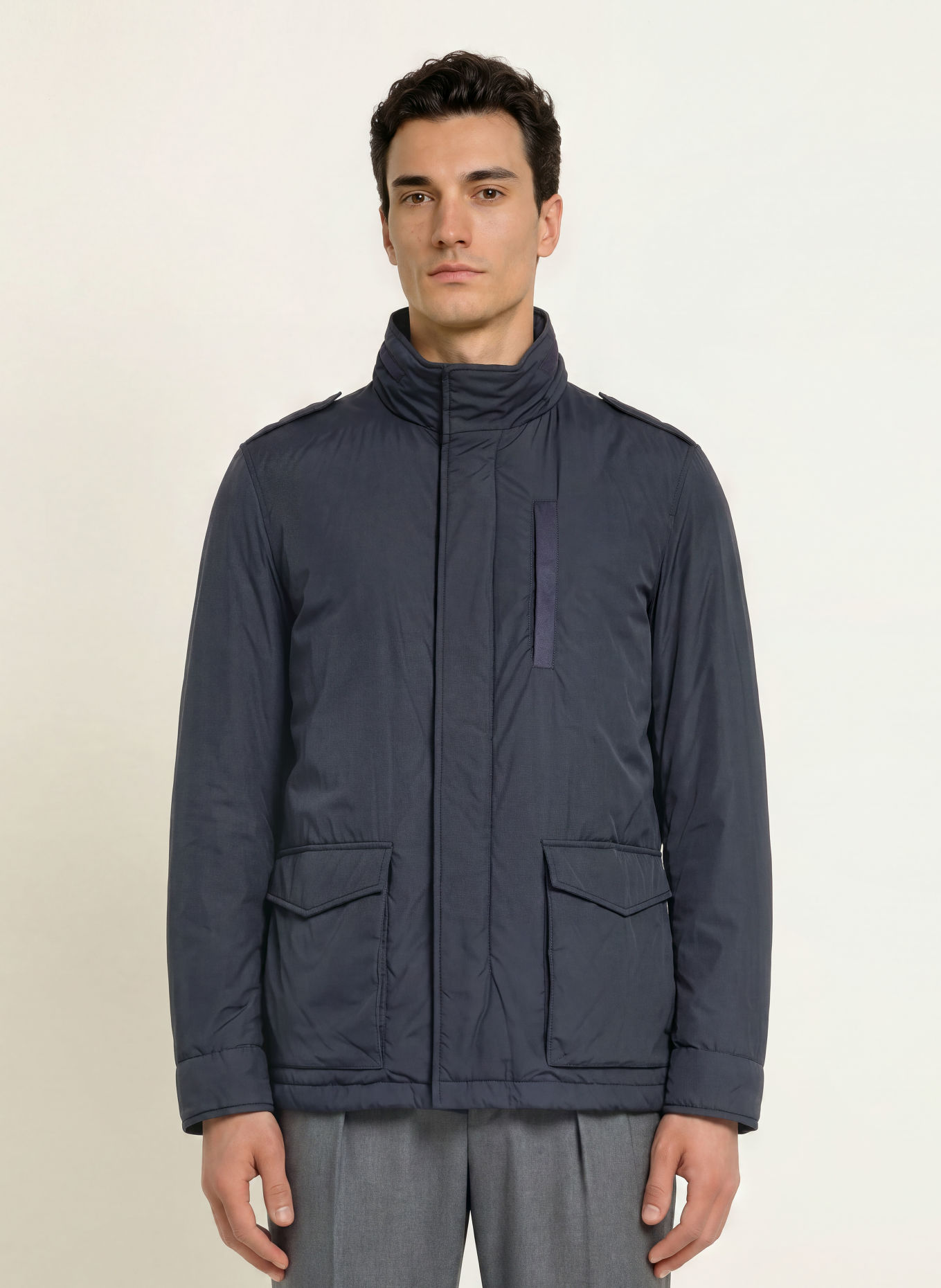 HERNO Jacket: DARK BLUE