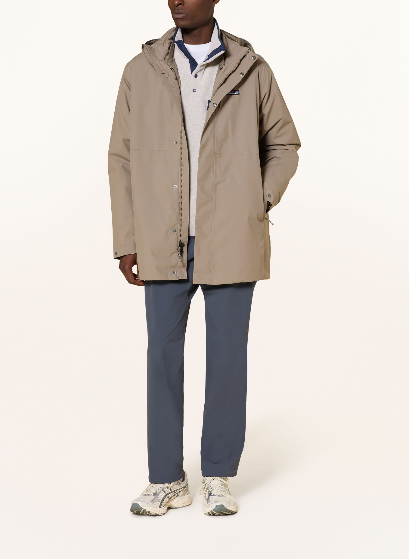 patagonia 2-in-1 jas HEYES PEAK: GRIJS