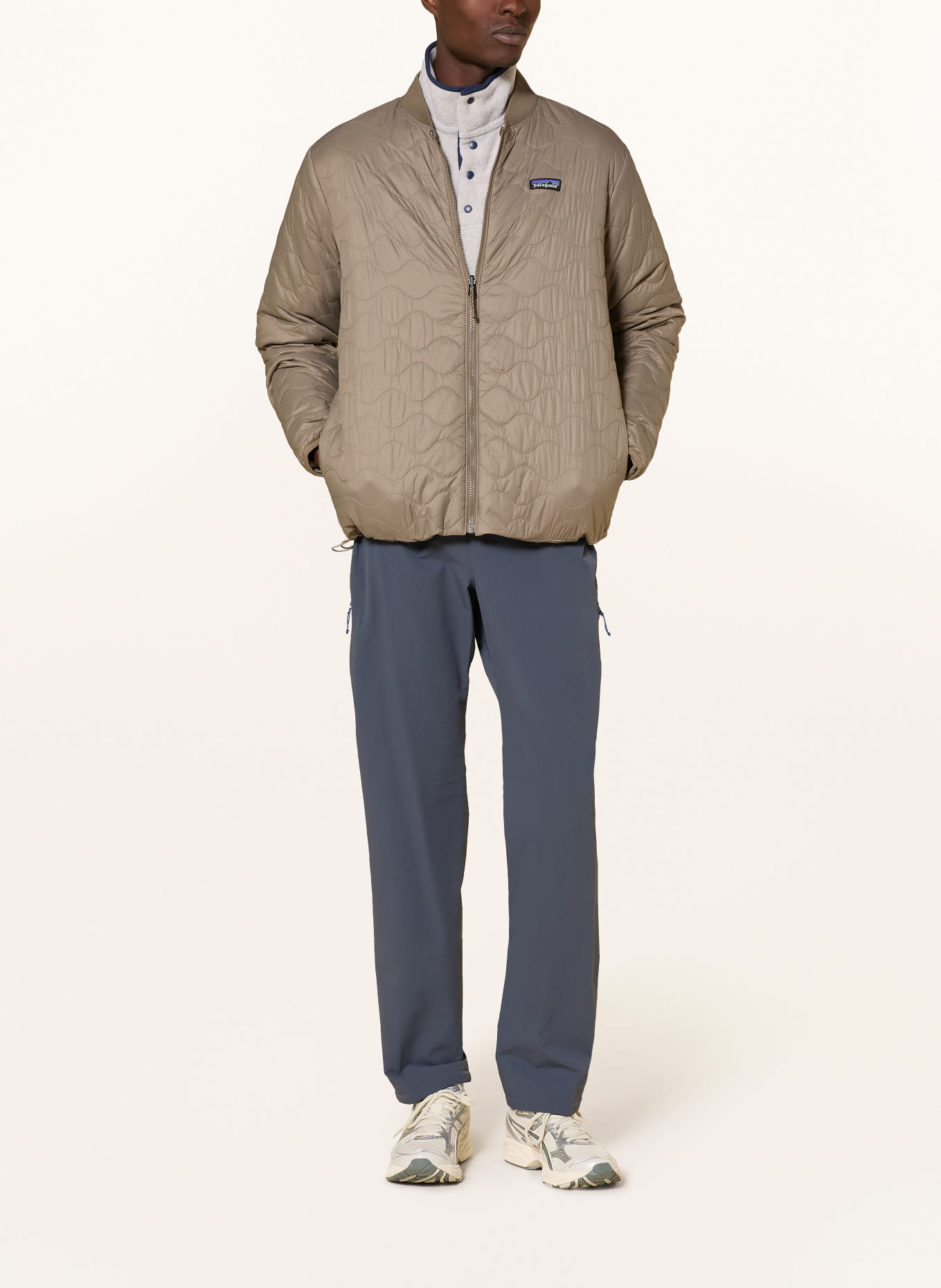 patagonia 2-in-1 jas HEYES PEAK: GRIJS