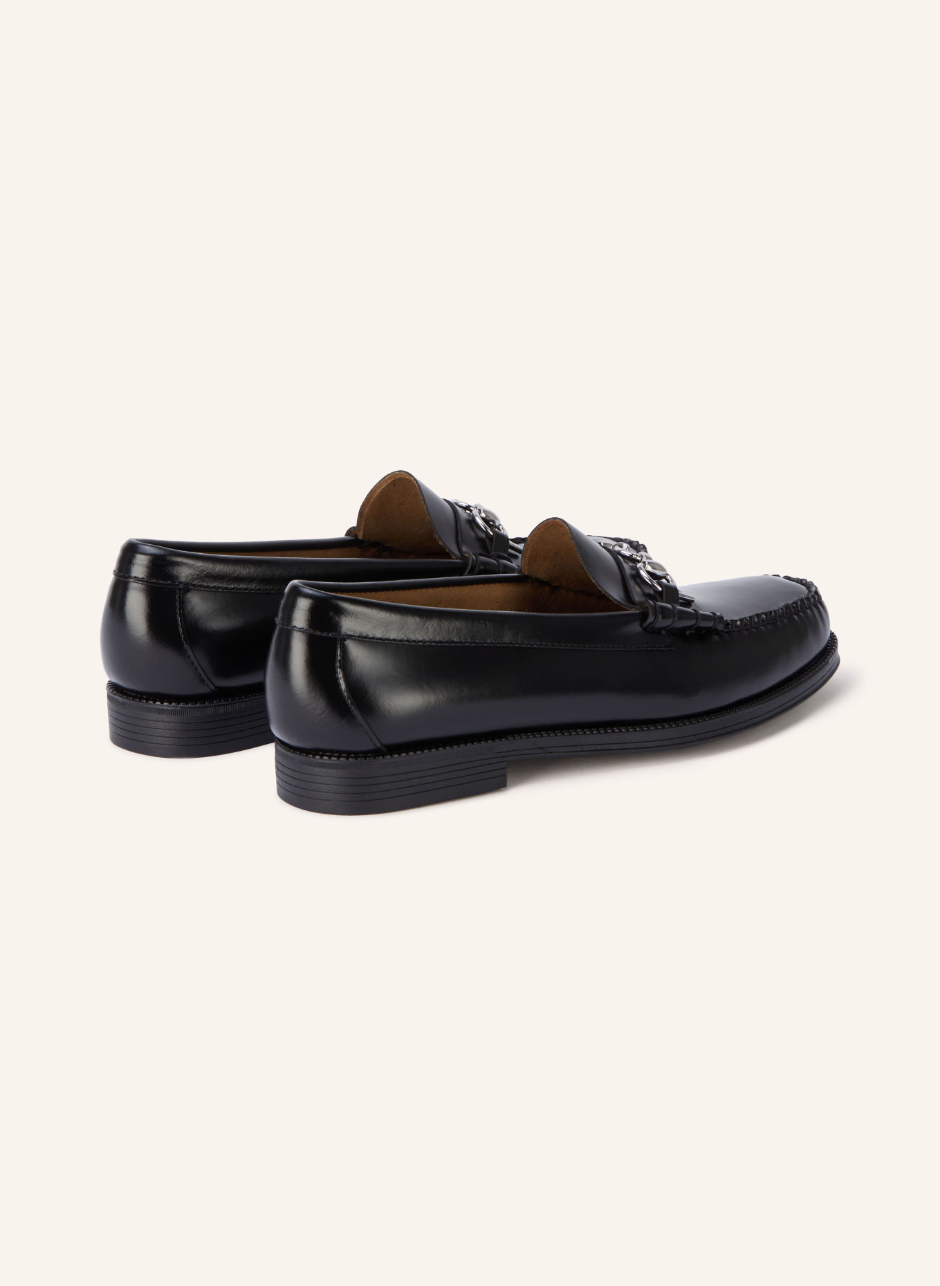 G.H.Bass Loafers: ZWART