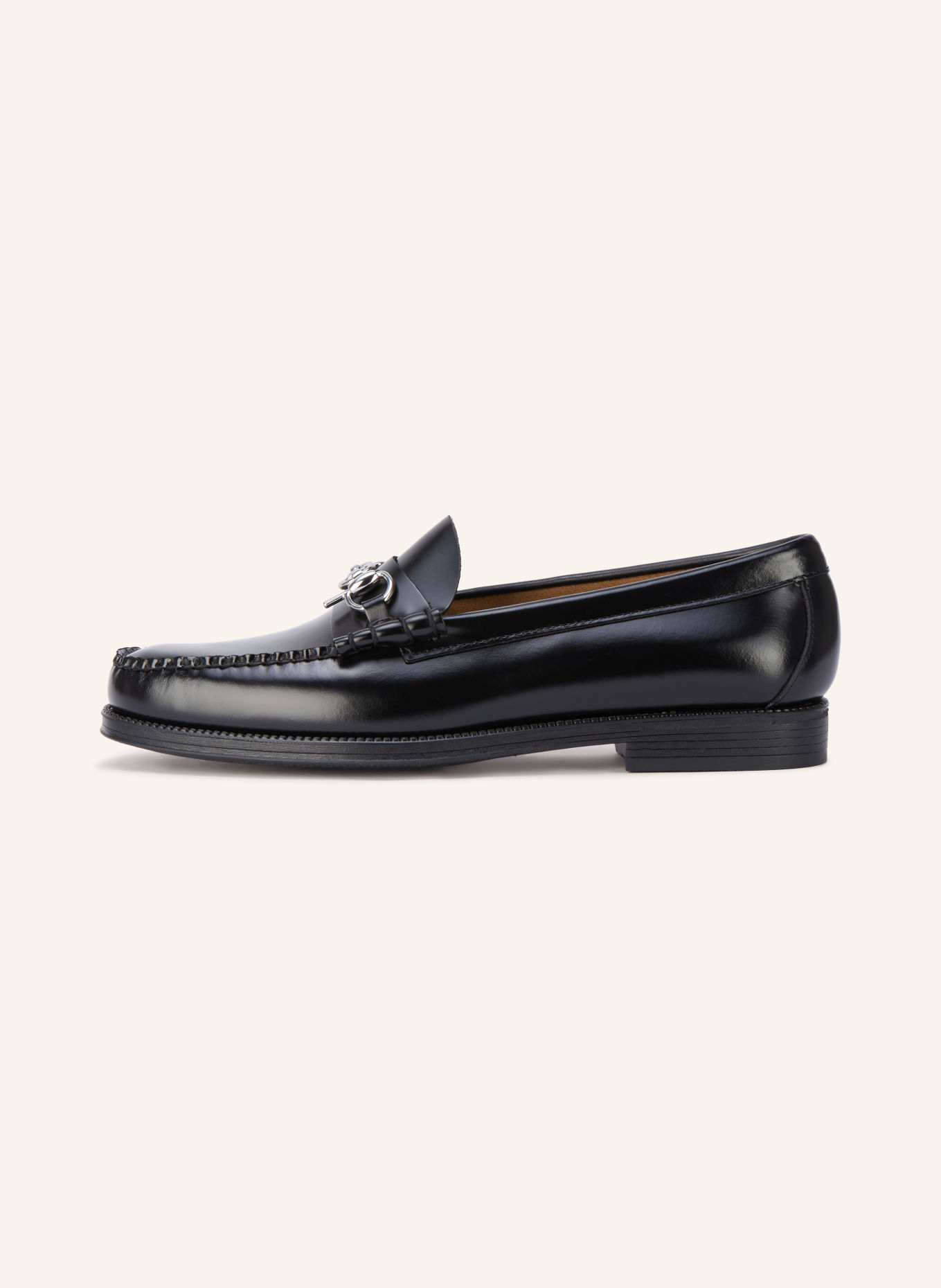 G.H.Bass Loafers: ZWART