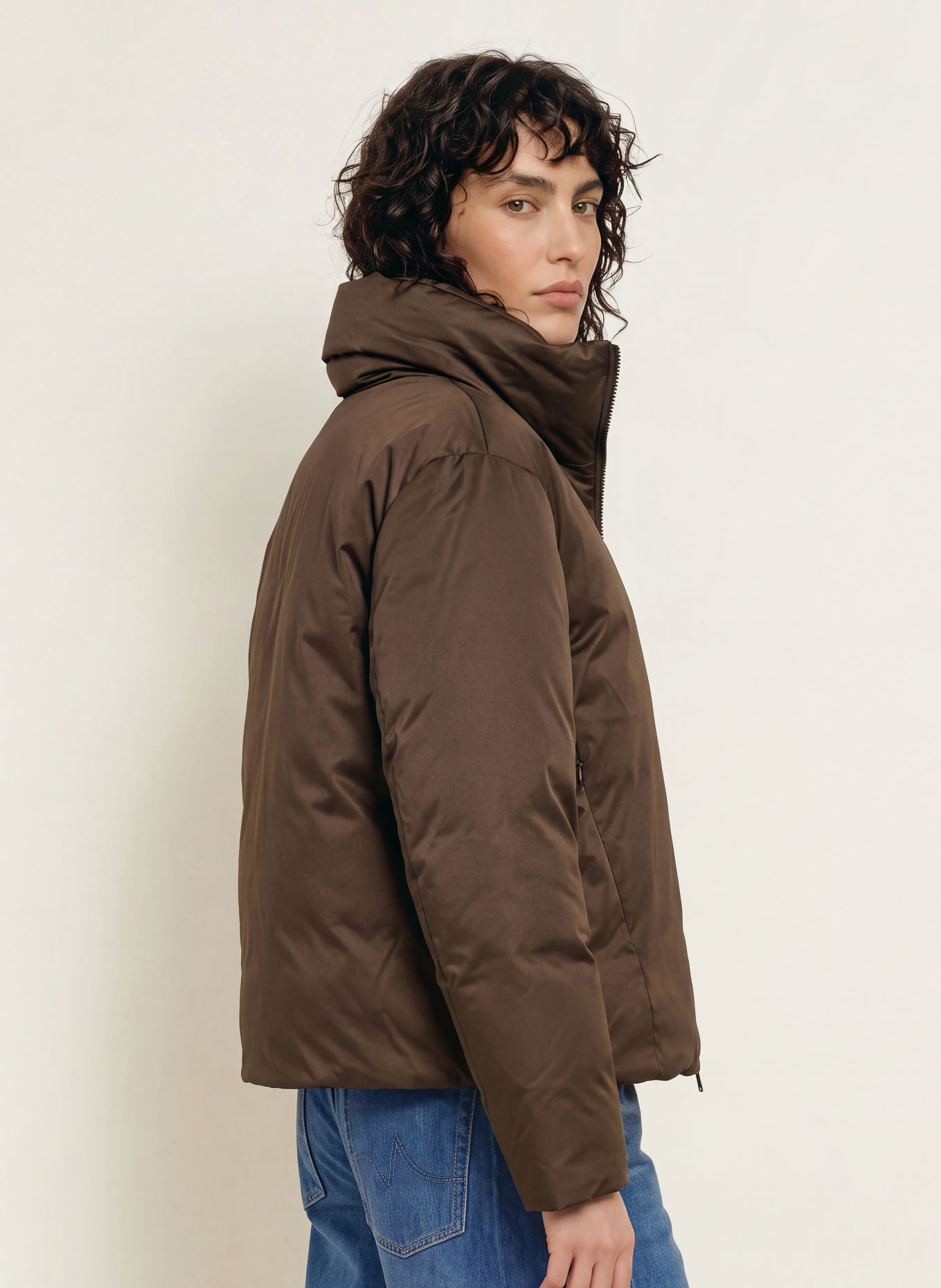 Blauer MELLEN Down Jacket: DARK BROWN