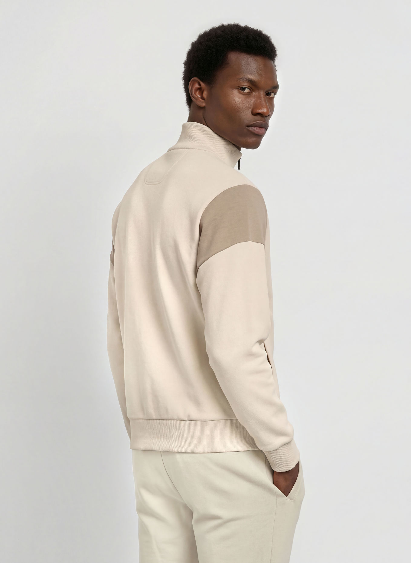 BOSS UNION SKAZ Training Jacket: MINT / GRAY
