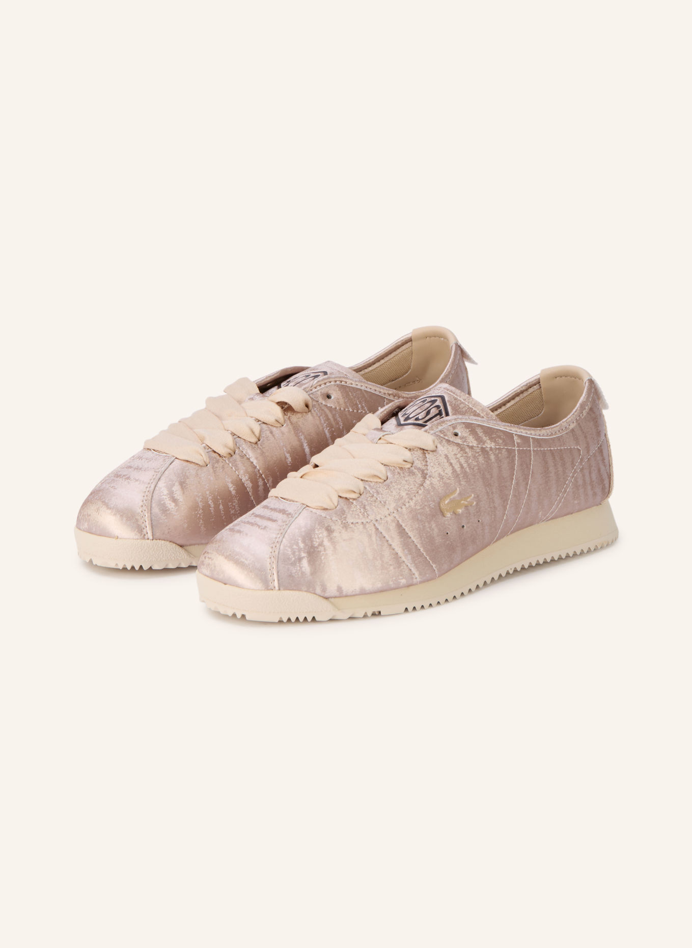 LACOSTE Sneaker CLUB: BEIGE