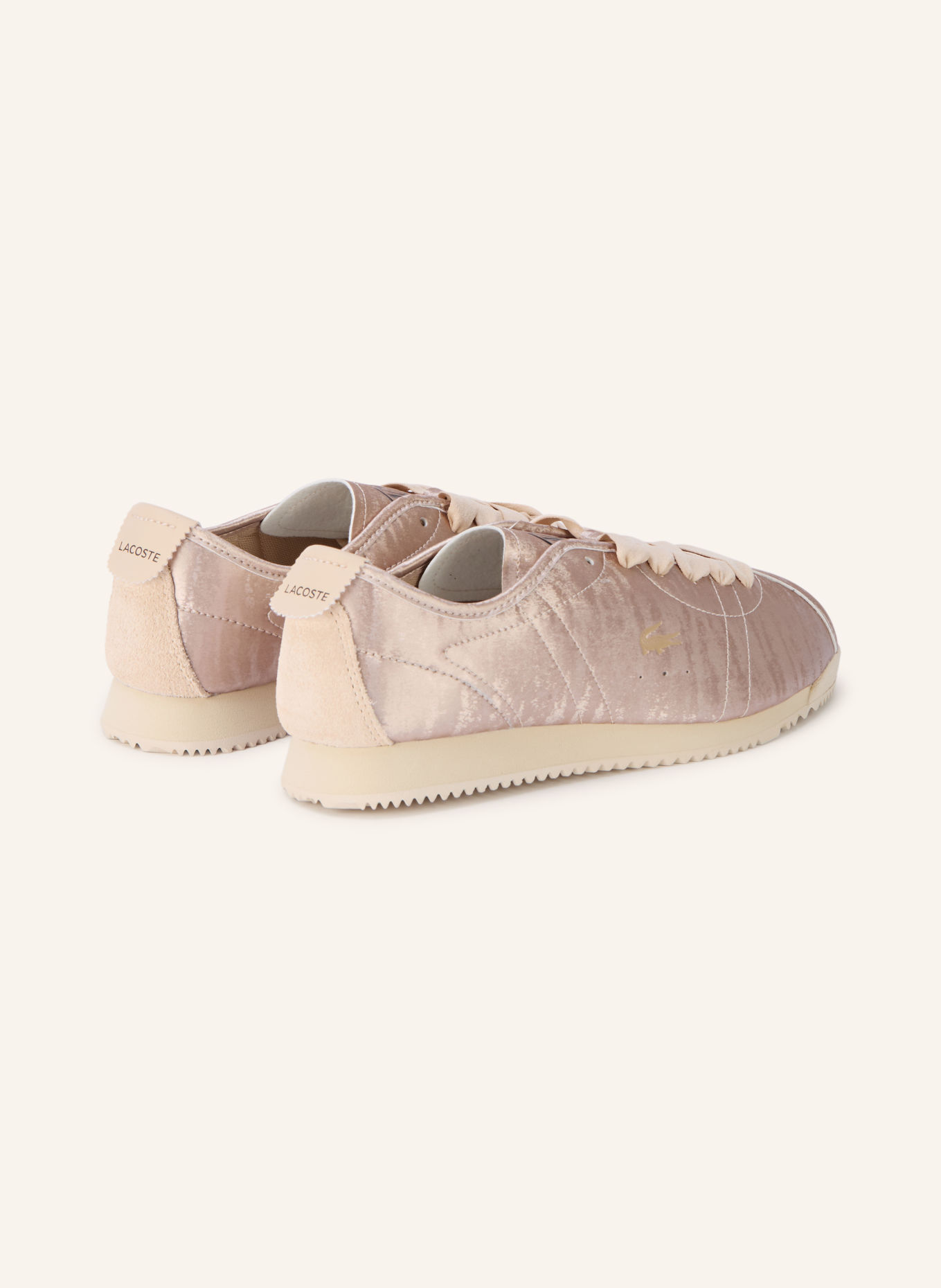LACOSTE Sneaker CLUB: BEIGE