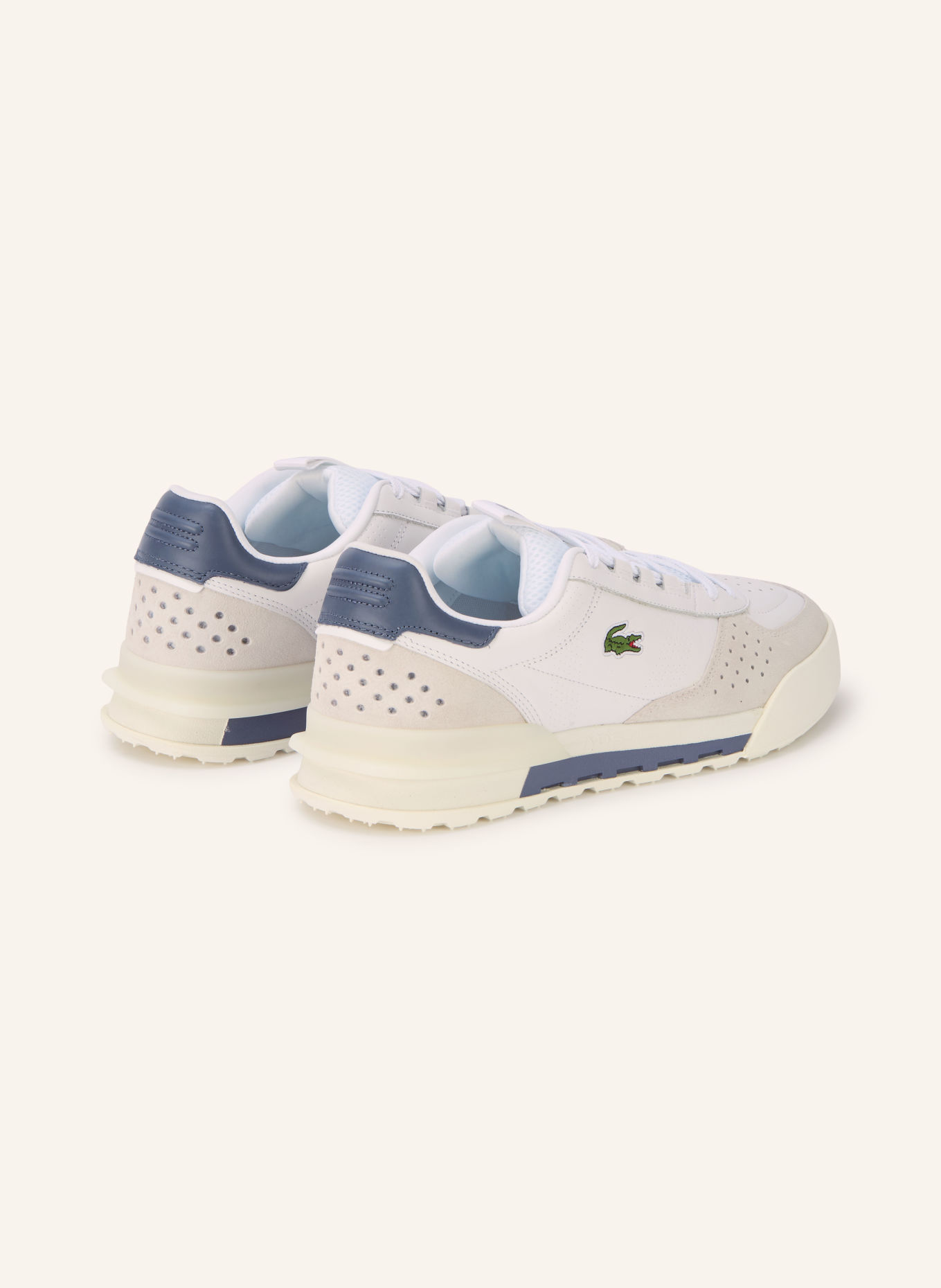 LACOSTE SLAM BREAK Sneakers: WHITE / BLUE