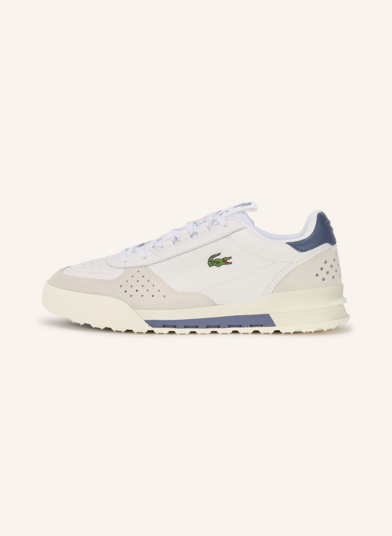 LACOSTE SLAM BREAK Sneakers: WHITE / BLUE