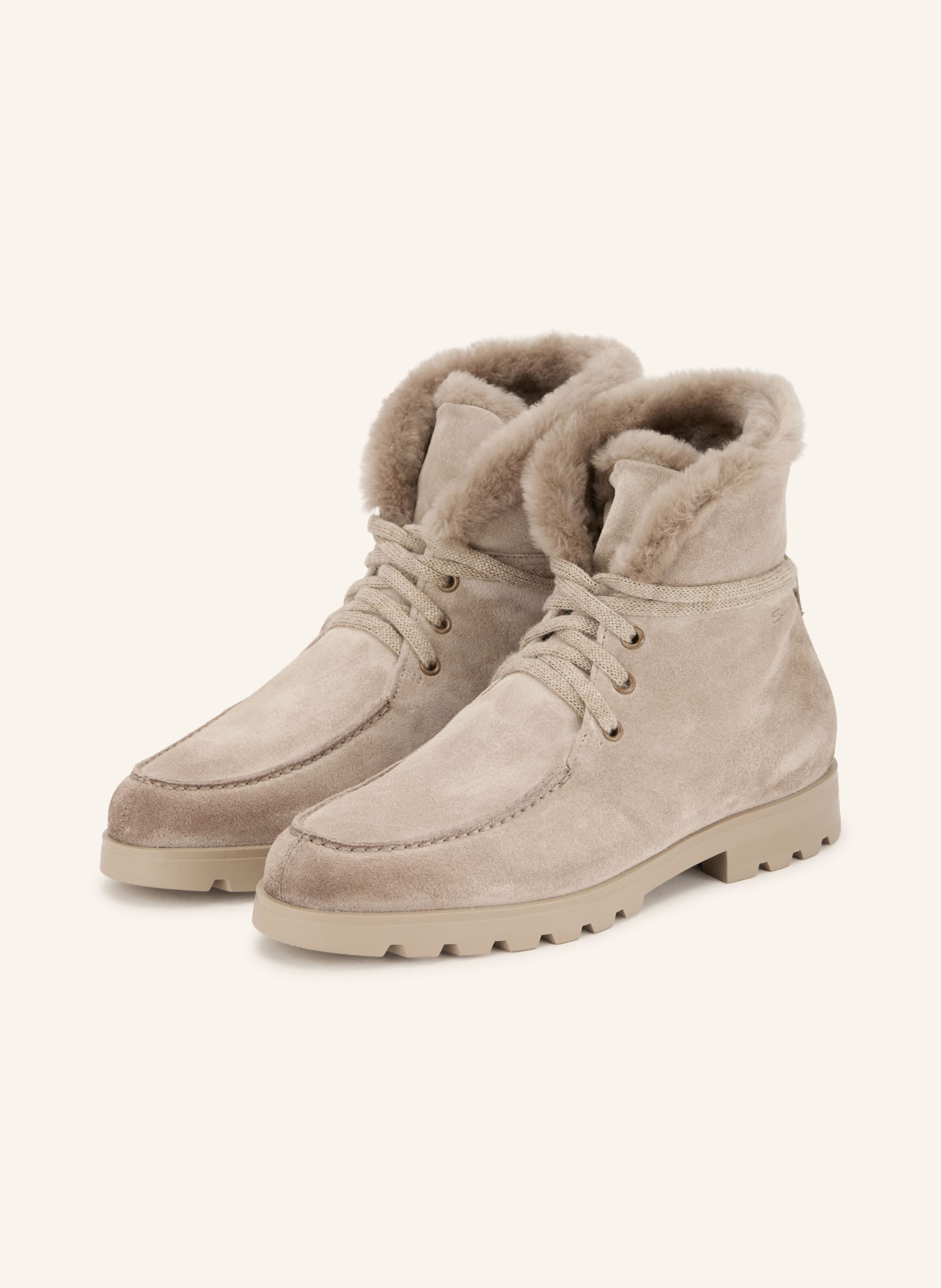 Santoni Veterboots: BEIGE