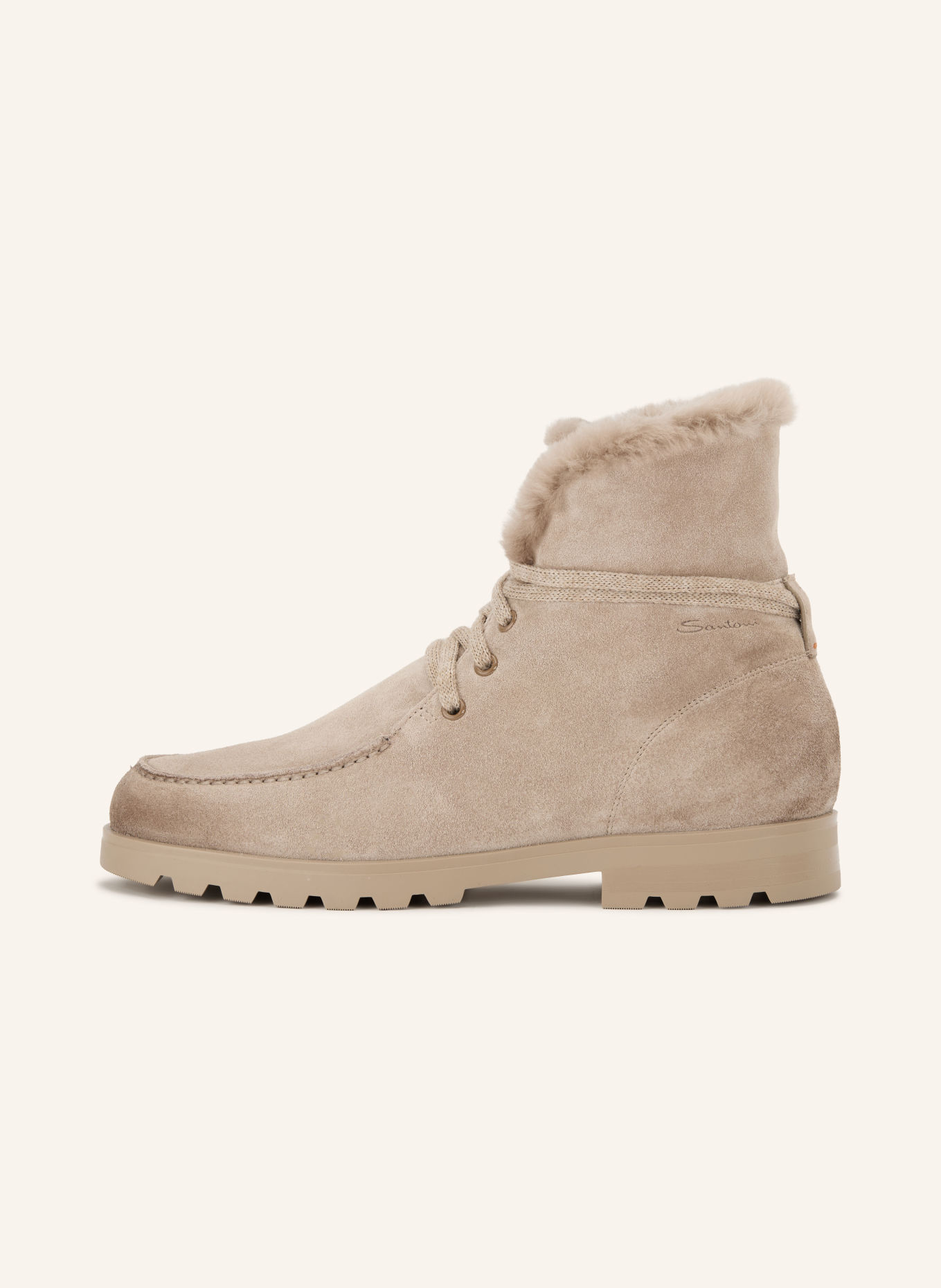 Santoni Veterboots: BEIGE